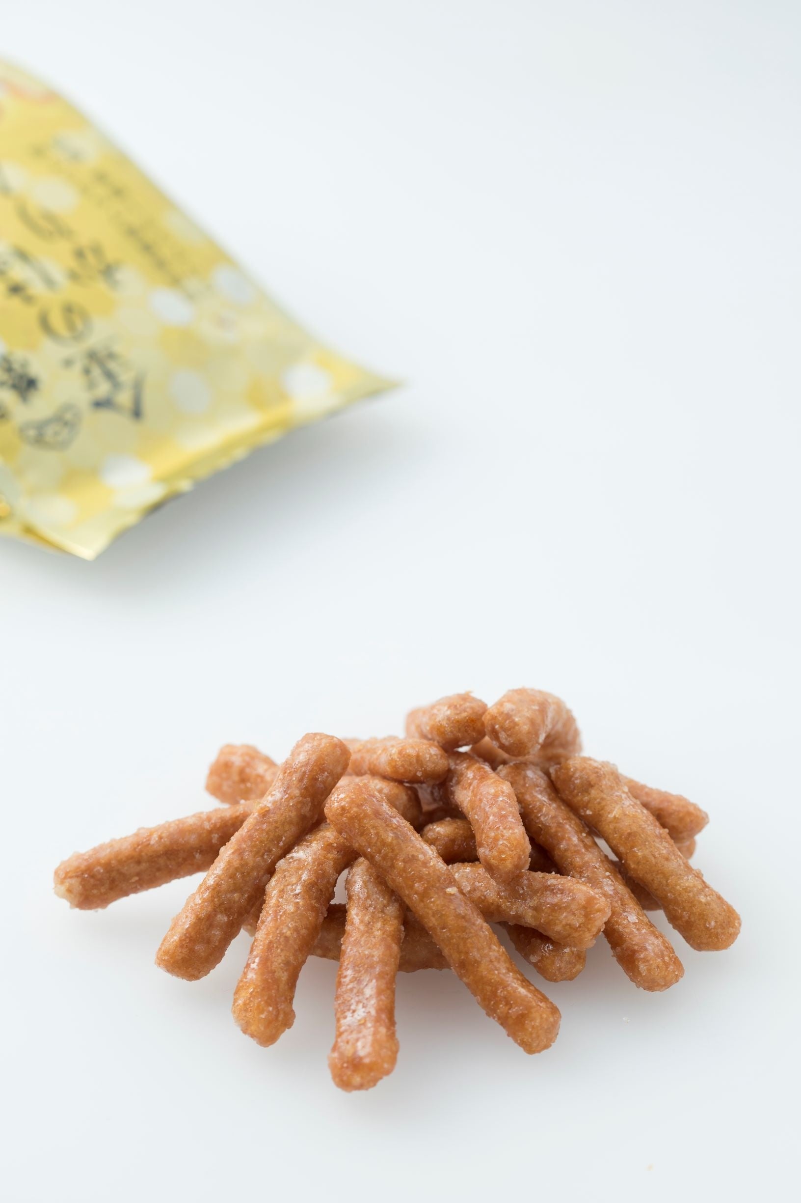 金のはちみつかりんとう 盛り付け図