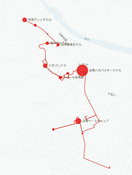 オンデマンド交通導入シミュレーション