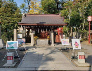 深川七福神に設置の街なかアート