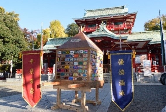 江東区内の障がい者施設利用者等による「みんなのアート絵馬神輿」