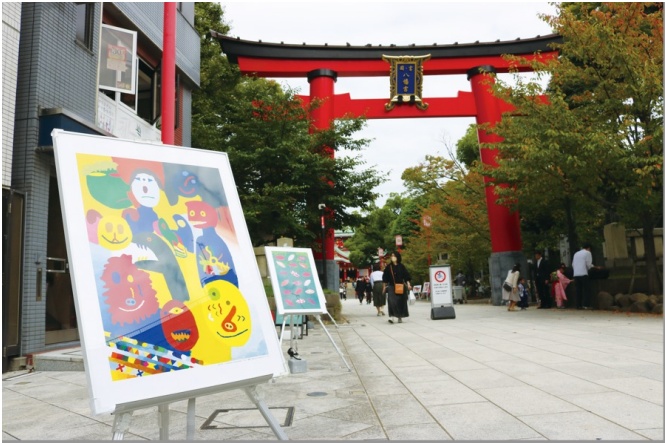 「富岡八幡宮」参道