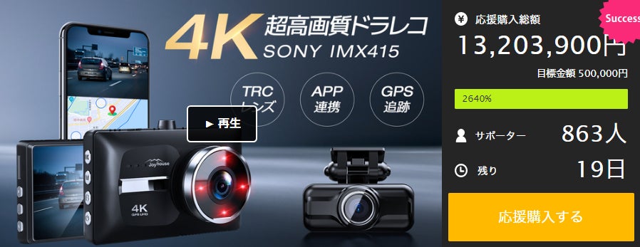 Joyhouse H22 4K GPS ドライブレコーダー Joyhouse H22 4K GPS ドライブレコーダー