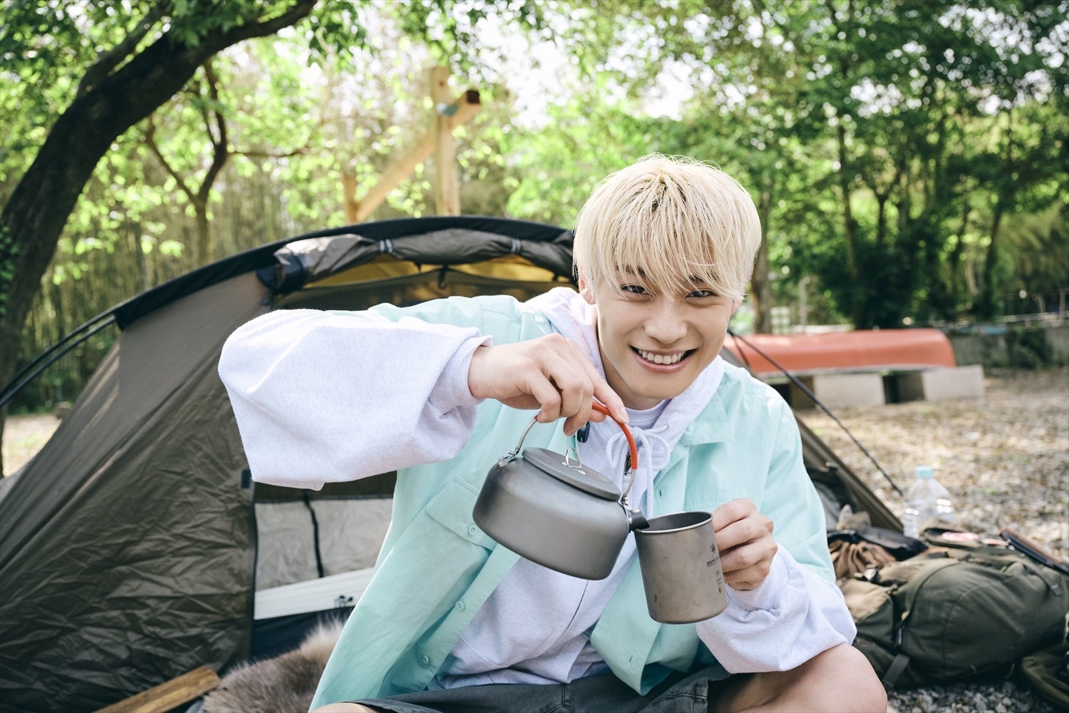 超特急・髙松アロハさんがキャンプに挑戦！ メンバーとのデュオ