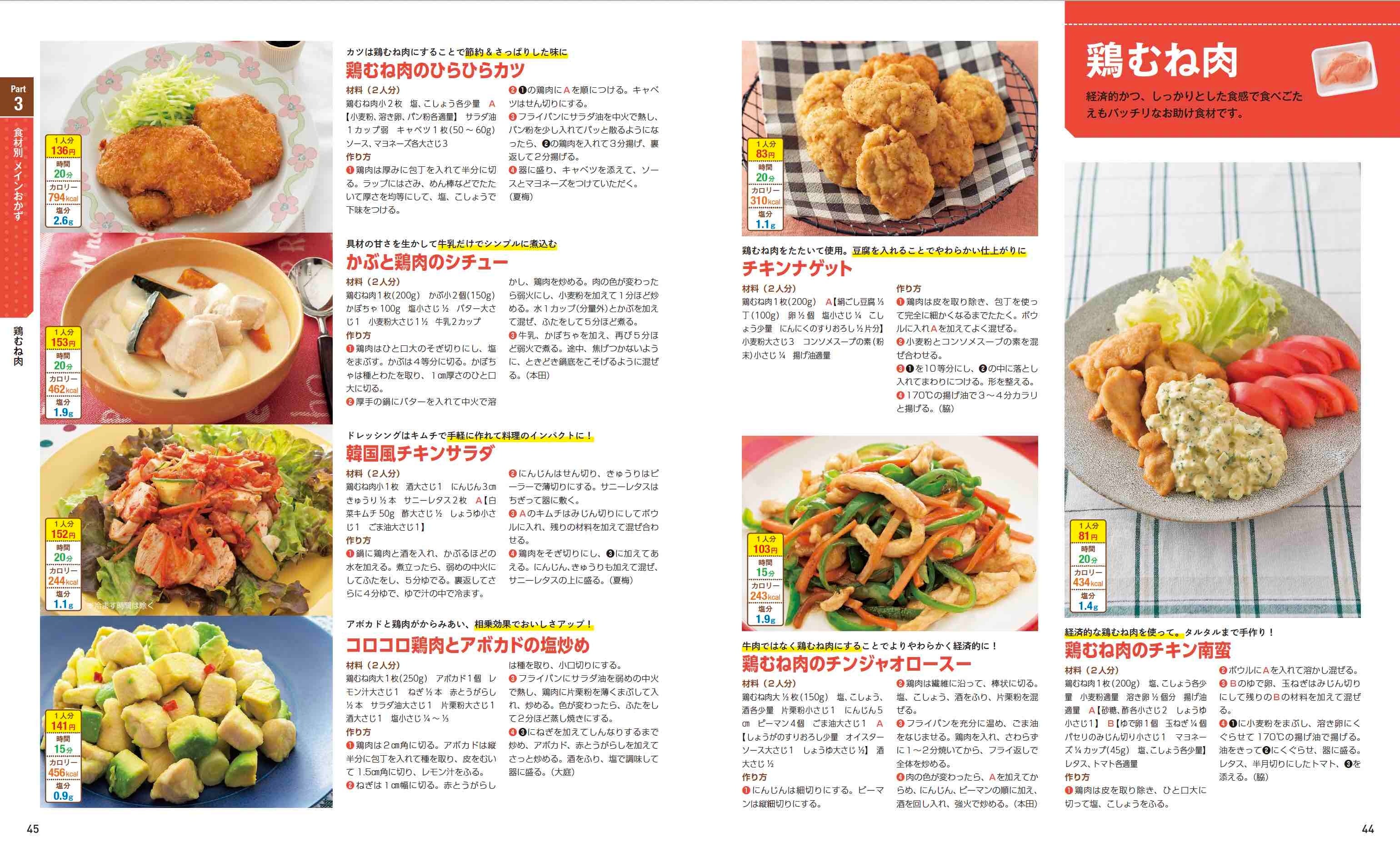 家計応援！ 物価高に助かる！ 節約できるおかずのレシピを