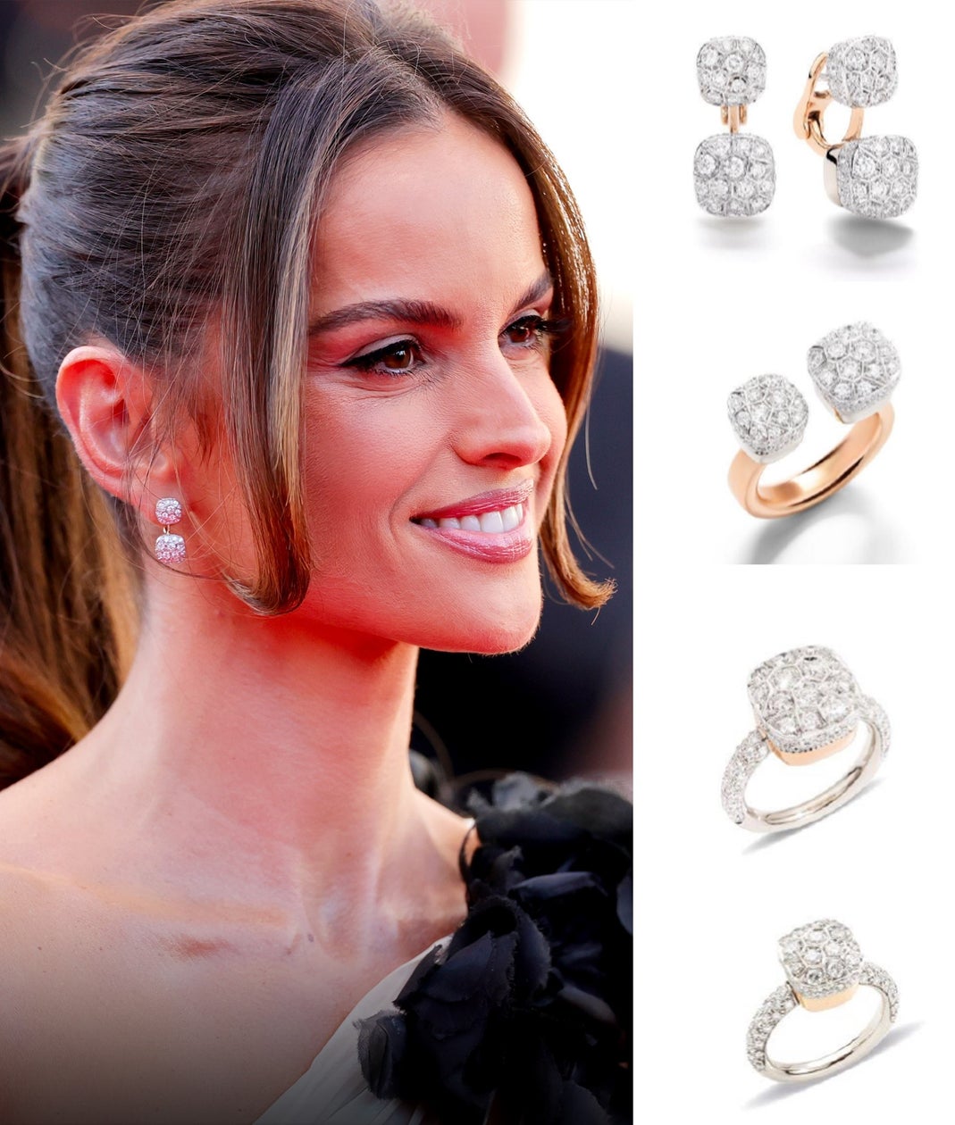 イザベル・グラール、ポメラートのジュエリーで輝く!第77回カンヌ国際映画祭に登場 イザベル・グラール、ポメラートのジュエリーで輝く!第77回カンヌ国際映画祭に登場