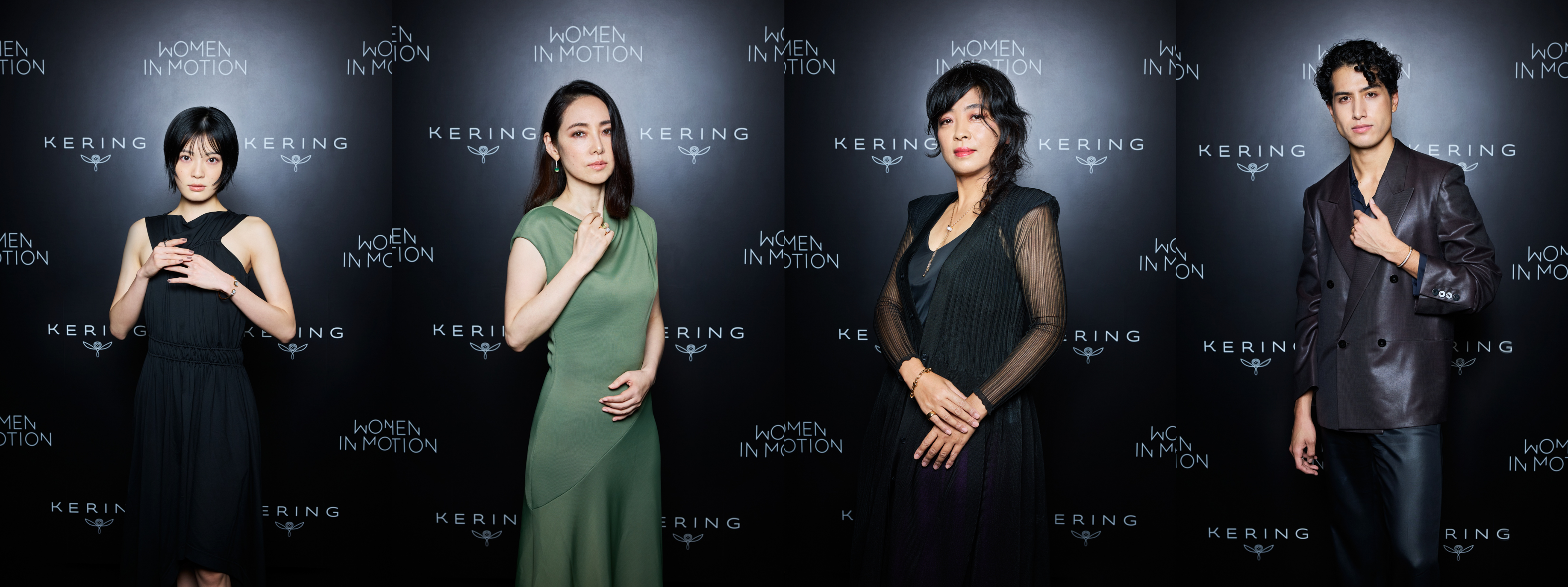内田也哉子、霧島れいか、kemio、吉田美月喜らがポメラートのジュエリーをまとい2026年 ケリング「ウーマン・イン・モーション」ディナーに登場