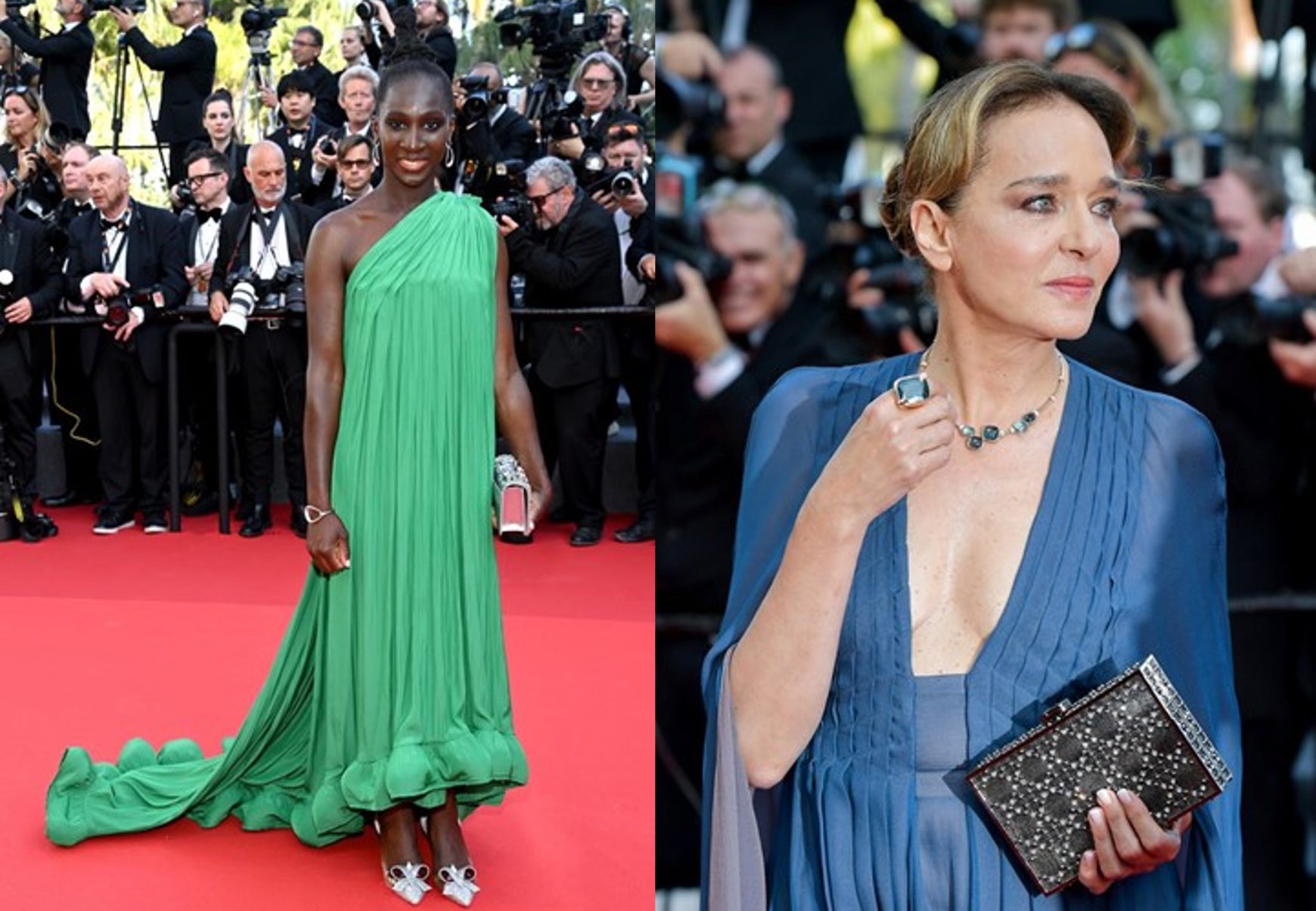 第75回カンヌ国際映画祭にてヴァレリア・ゴリノやフランスの女優アイ・アイダラがポメラートのジュエリーをまとい登場