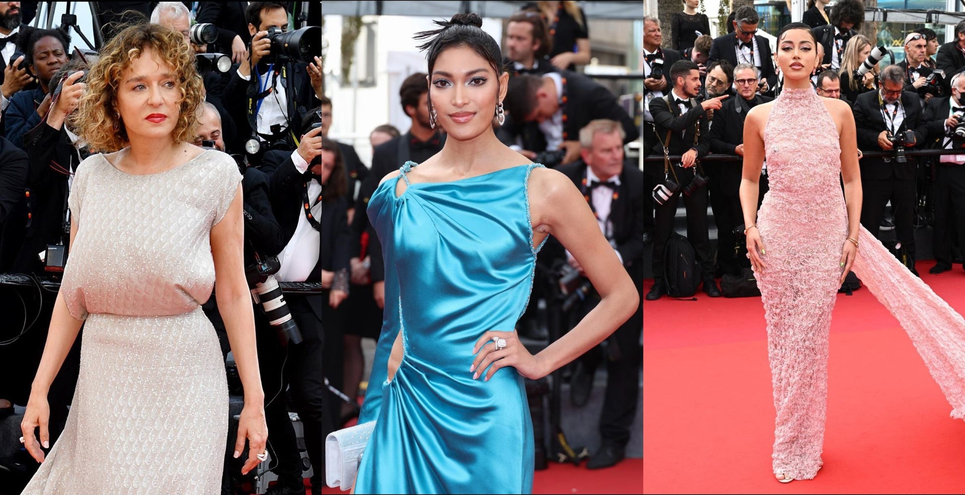 第75回カンヌ国際映画祭にてヴァレリア・ゴリノやシンディ・キンバリー、PRITIKA SWARUPらがポメラートのジュエリーをまとい登場(5月