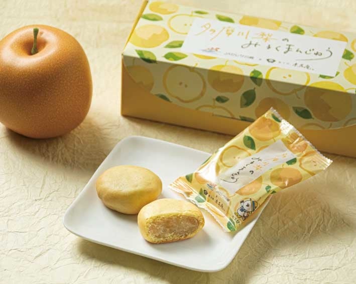 多摩川梨のみるくまんじゅう