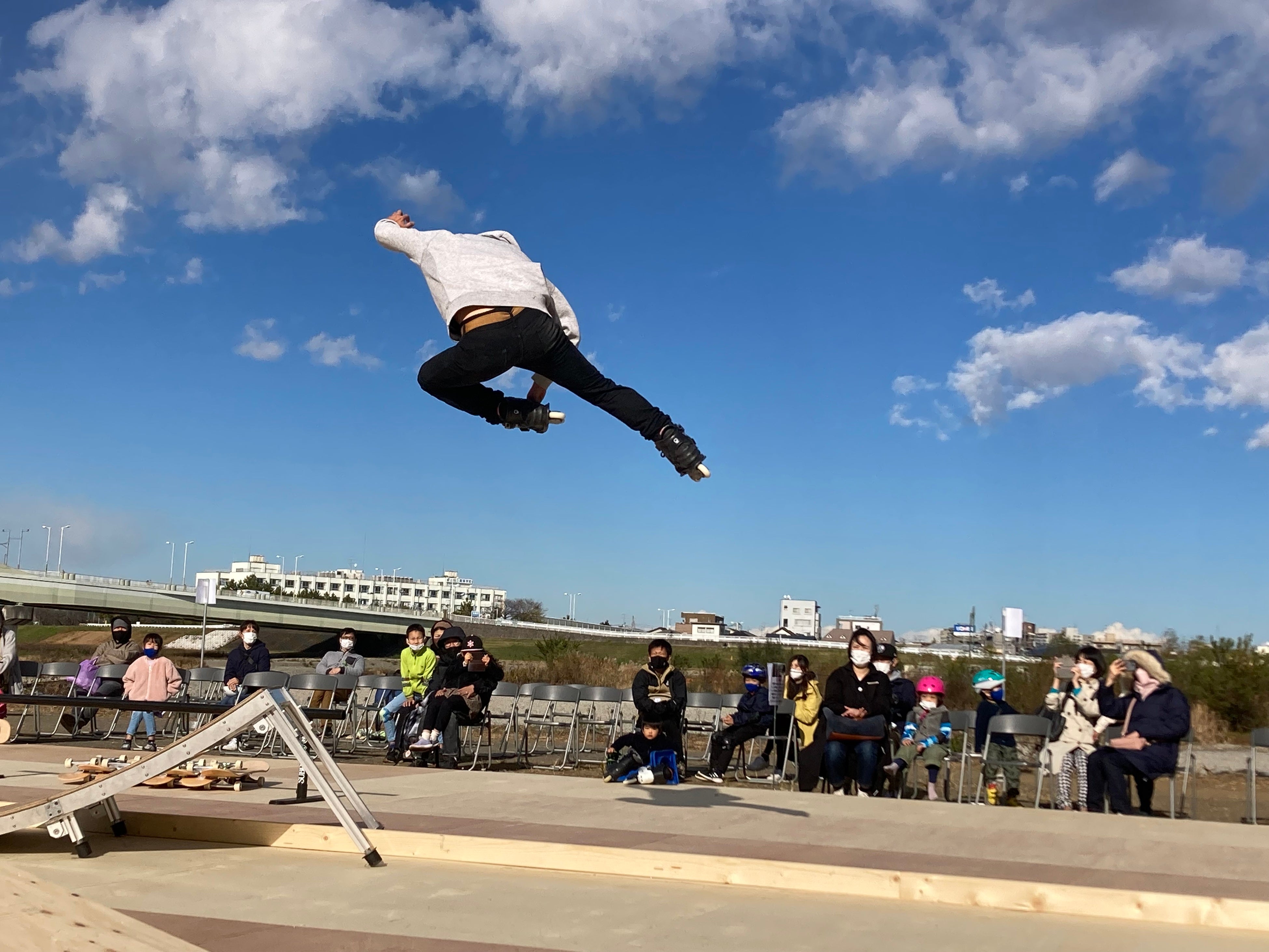 インラインスケート パフォーマンス