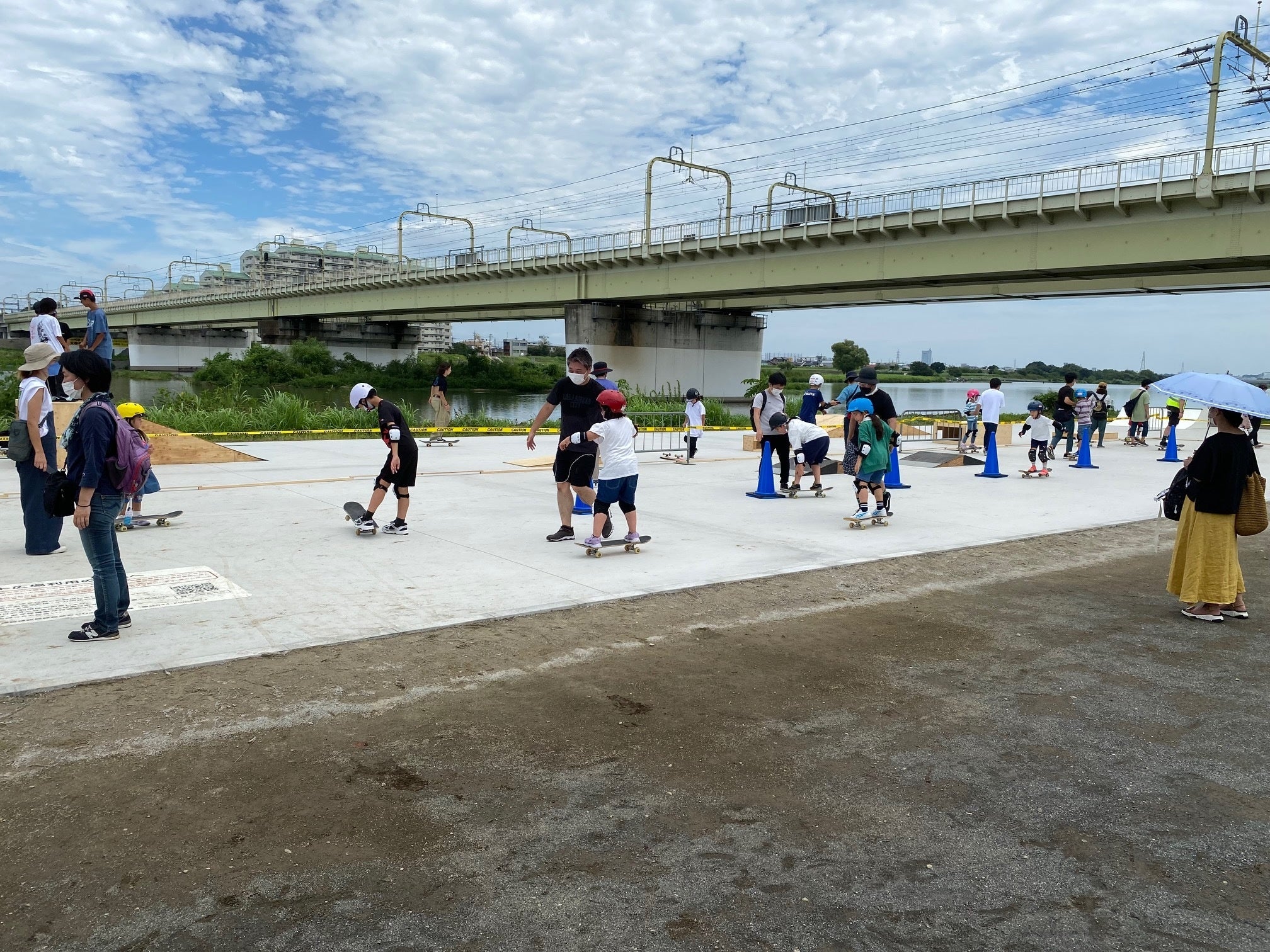スケートボード体験会