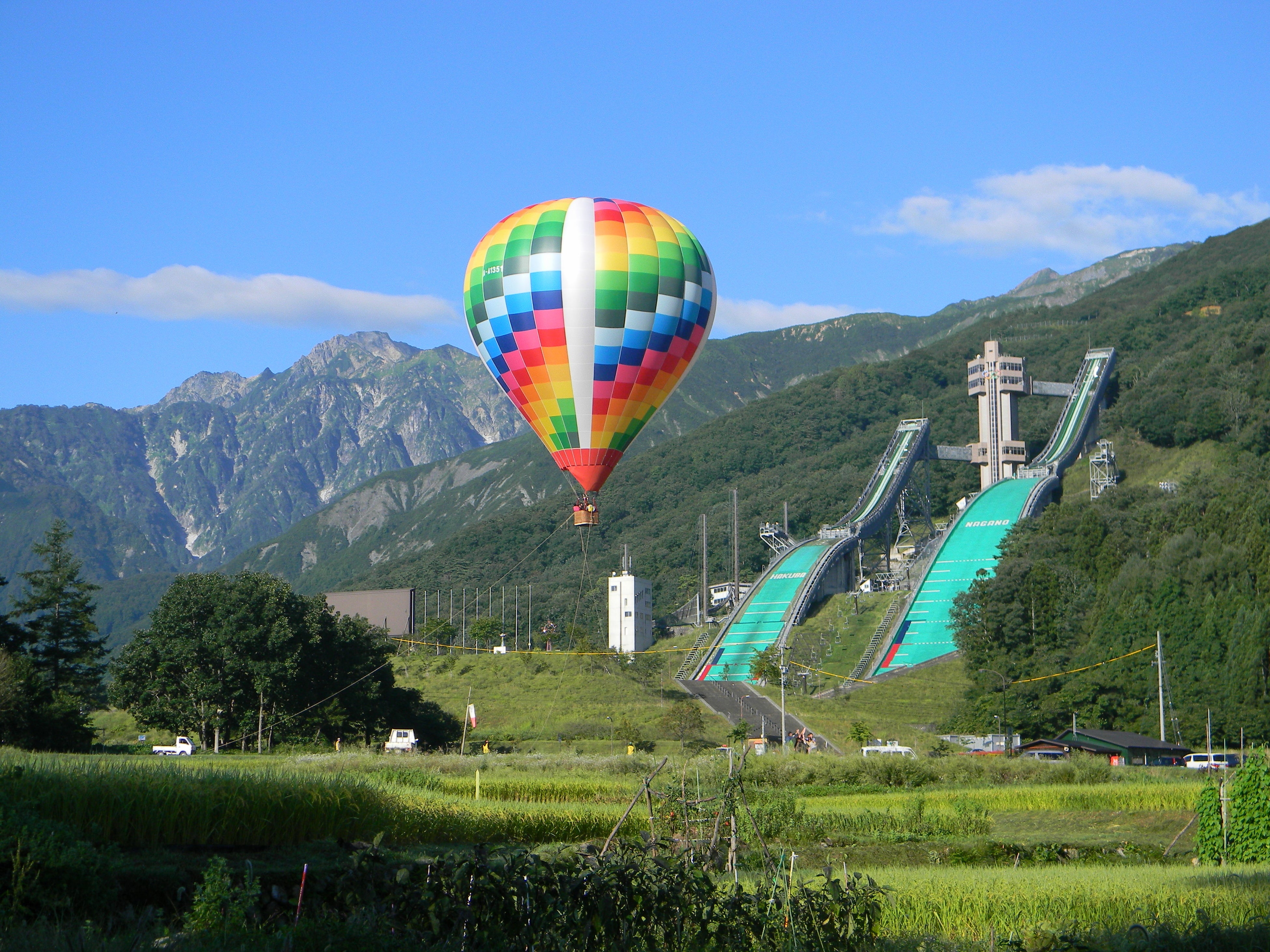 熱気球（ライオンアドベンチャー）
