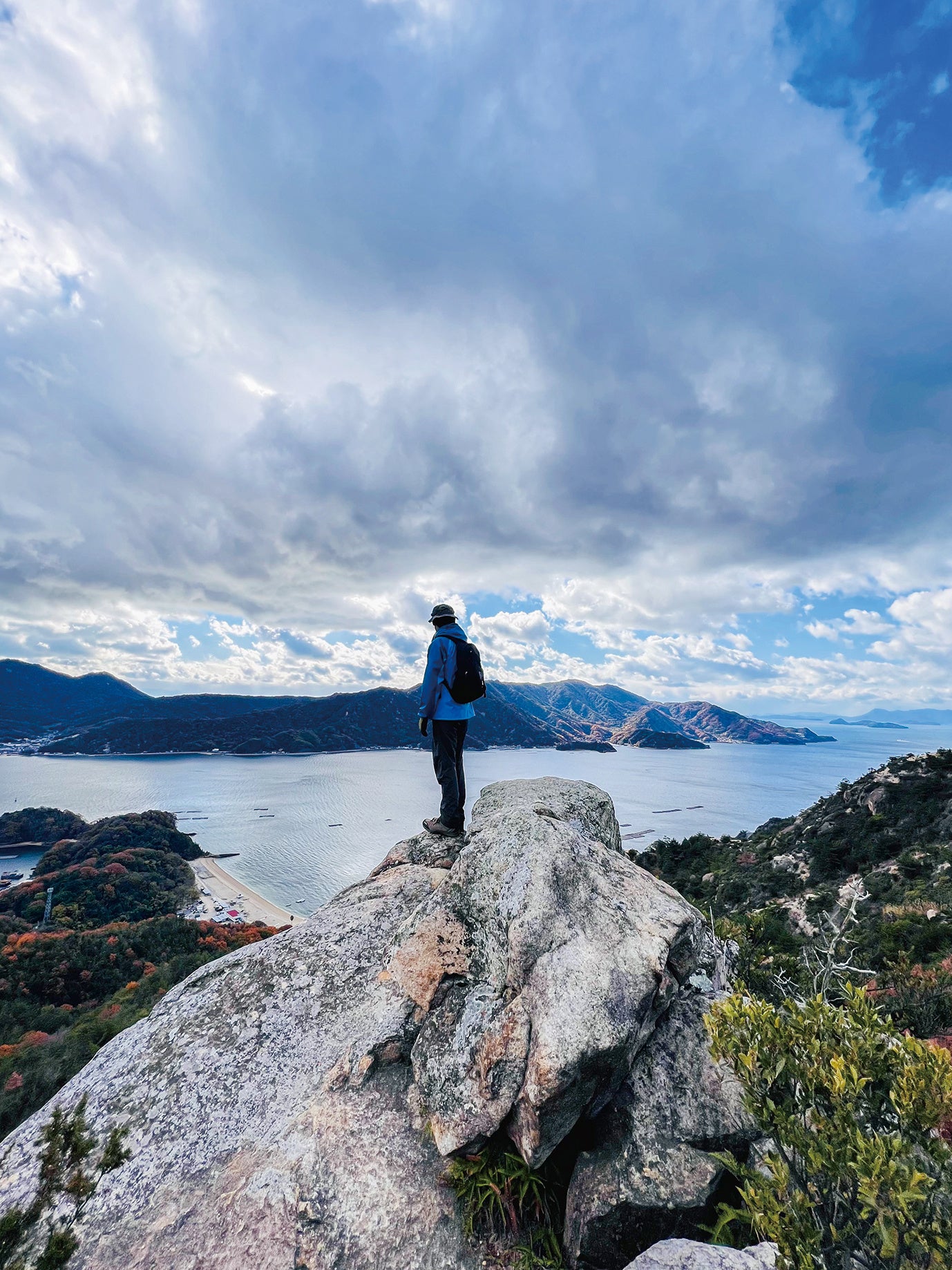 島の絶景スポットで行うメニューも