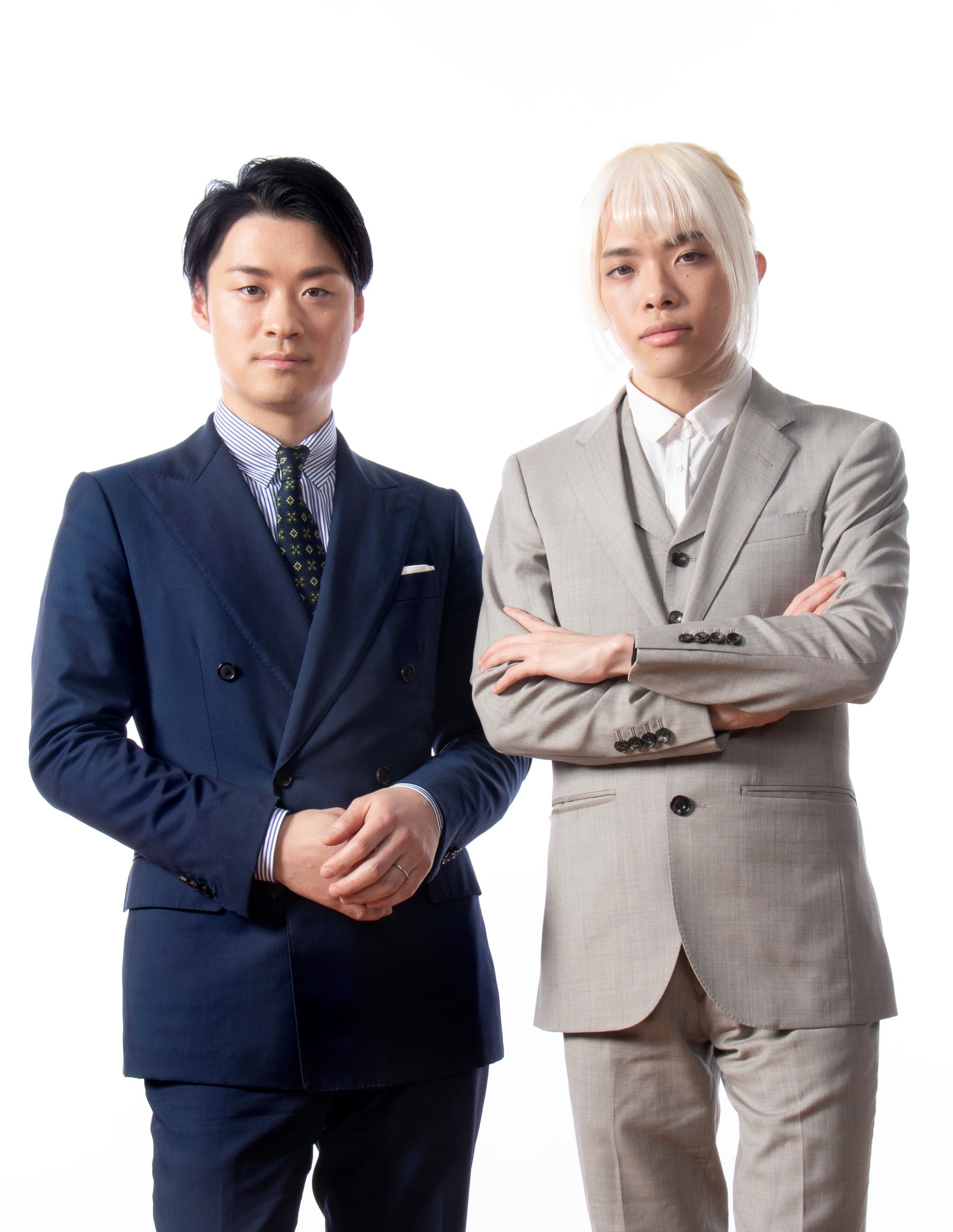 左：坂本 翔（さかもと しょう）　右：Ｄ（ディー）