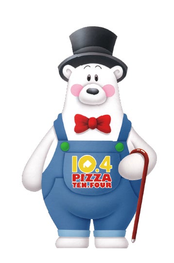 テン.フォー 公式マスコットキャラクター ”しろくま男爵”