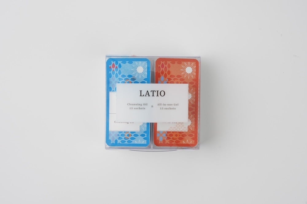 商品イメージ：クレンジングオイル＆オールインワンジェル（各15個入り）