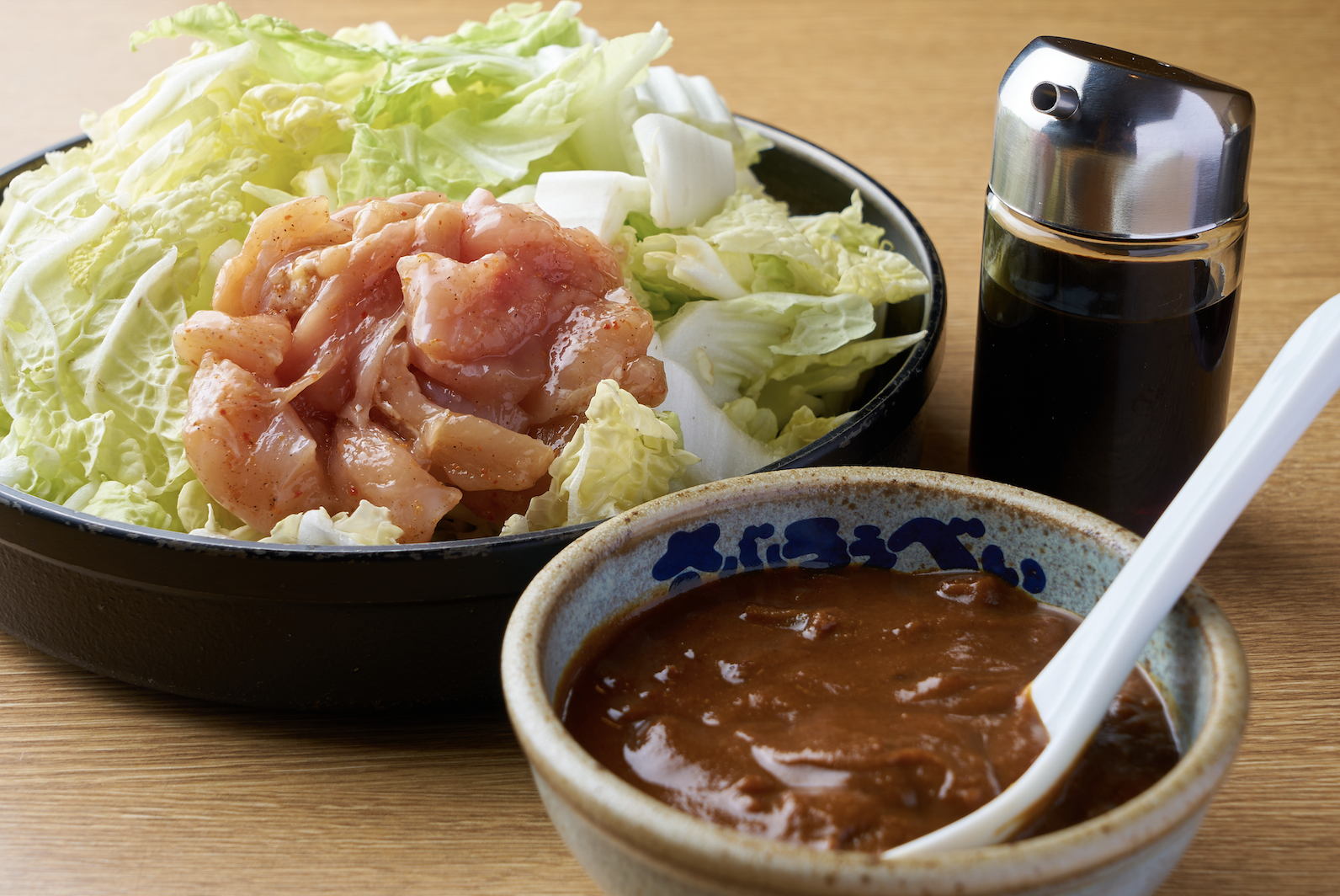 親とり白菜鍋×アルバカレー：¥1,155(税込)