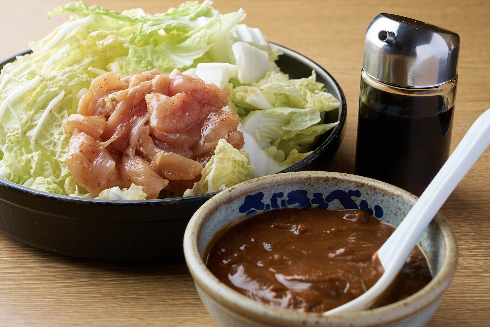 親とり白菜鍋×アルバカレー：¥1,155(税込)