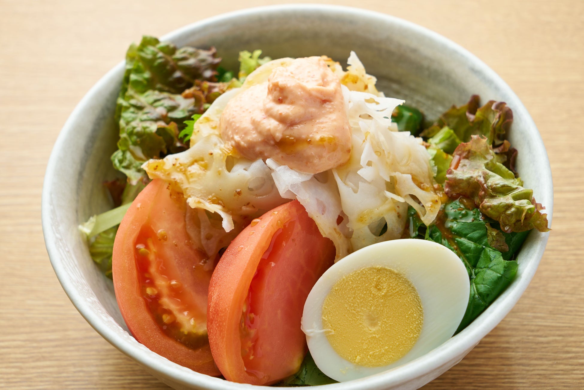 ■加賀れんこん 和風明太子サラダ:¥770(税込)