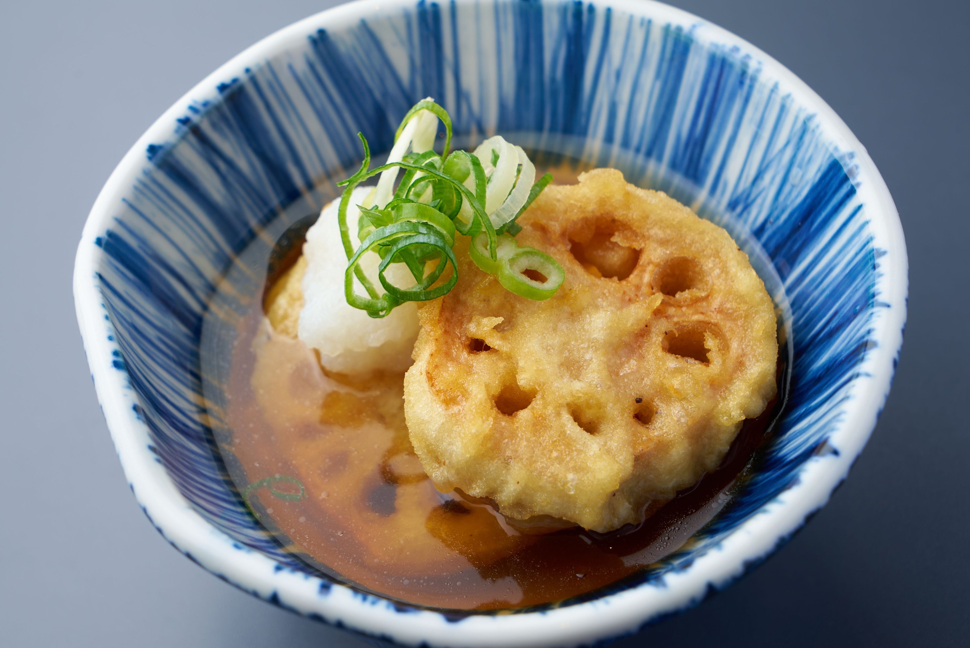 ■加賀れんこんの揚げ出し：¥495(税込)