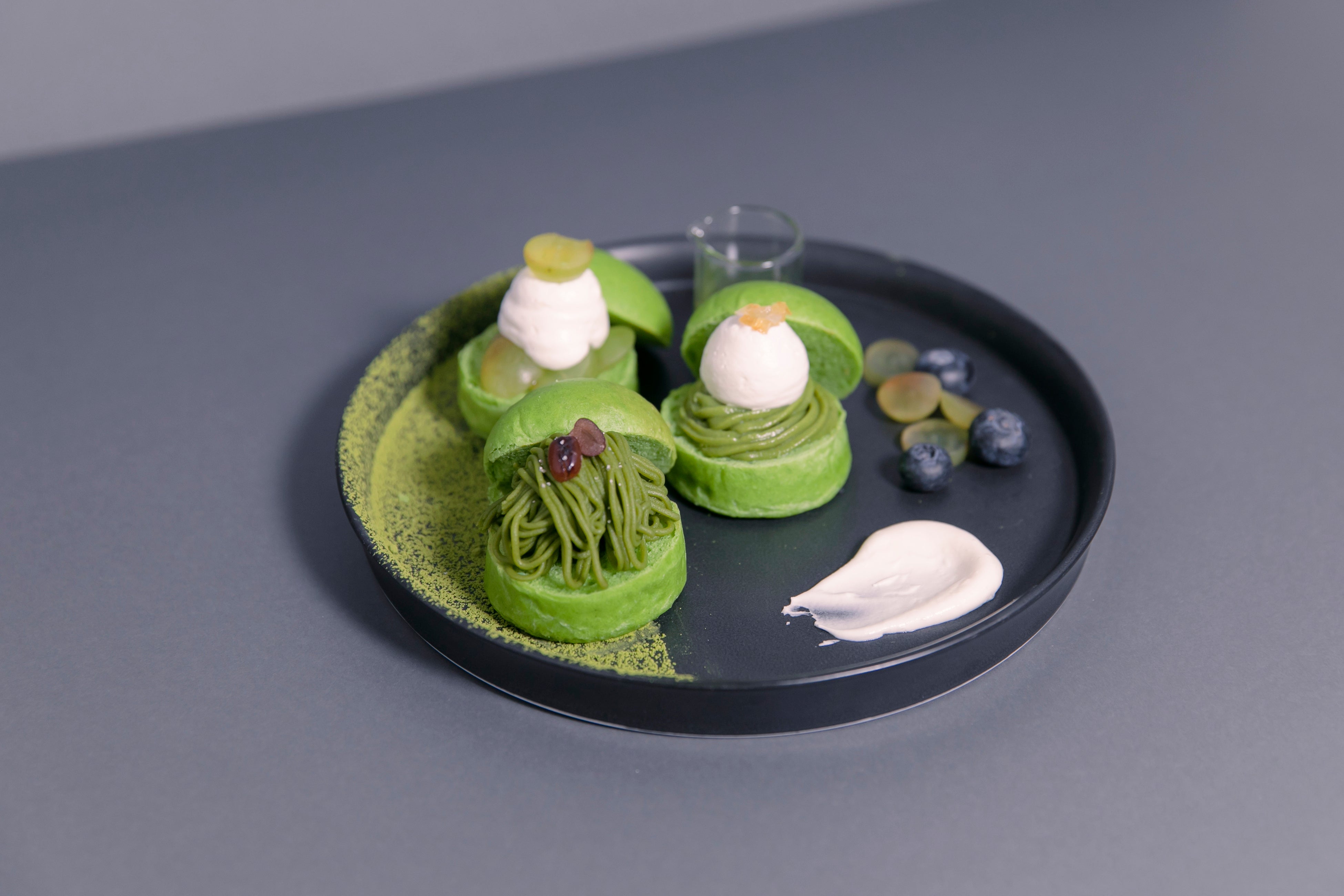 ■抹茶スイーツプレート：¥1,480(税込) ※ドリンク付