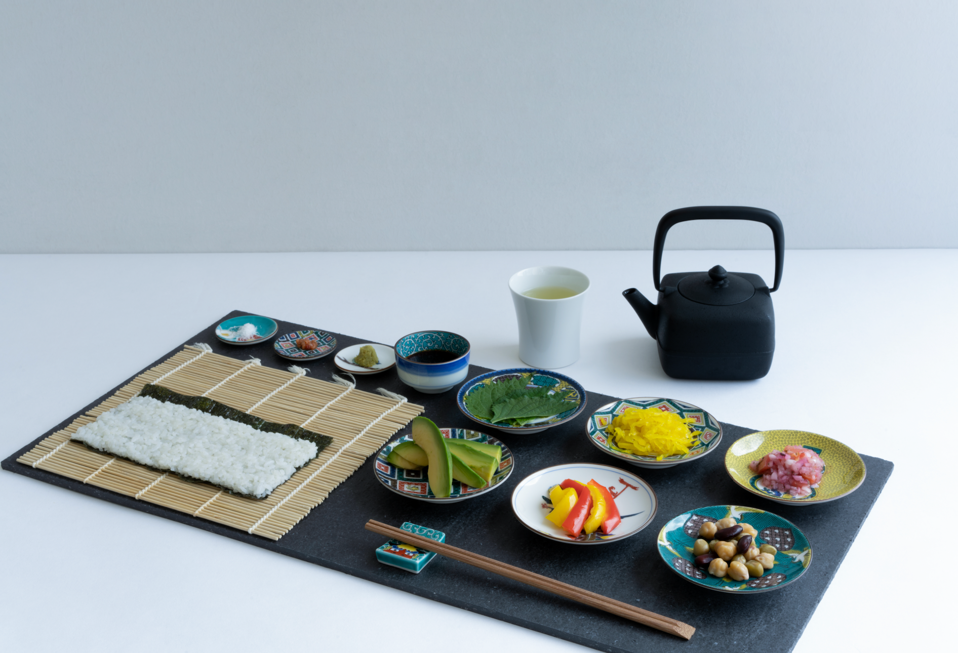 「精進料理セット6皿」：¥2,500(税込)