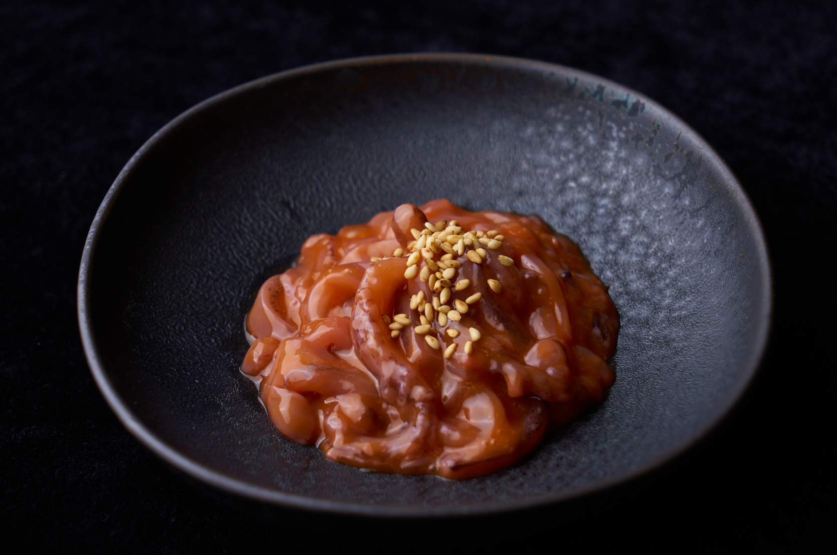 スルメイカの絶品塩辛 ：385円(税込)