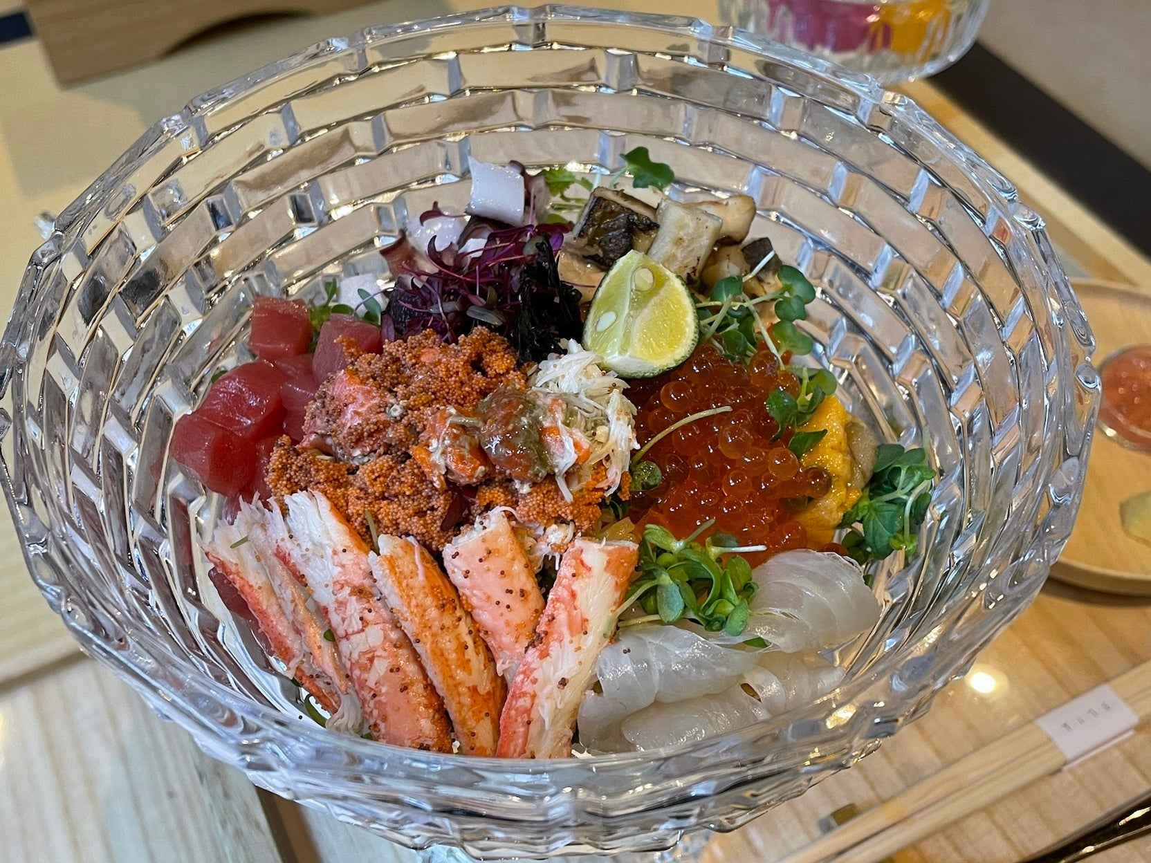 ■香箱蟹身剥き盛り：￥2,200(税込)　※要予約