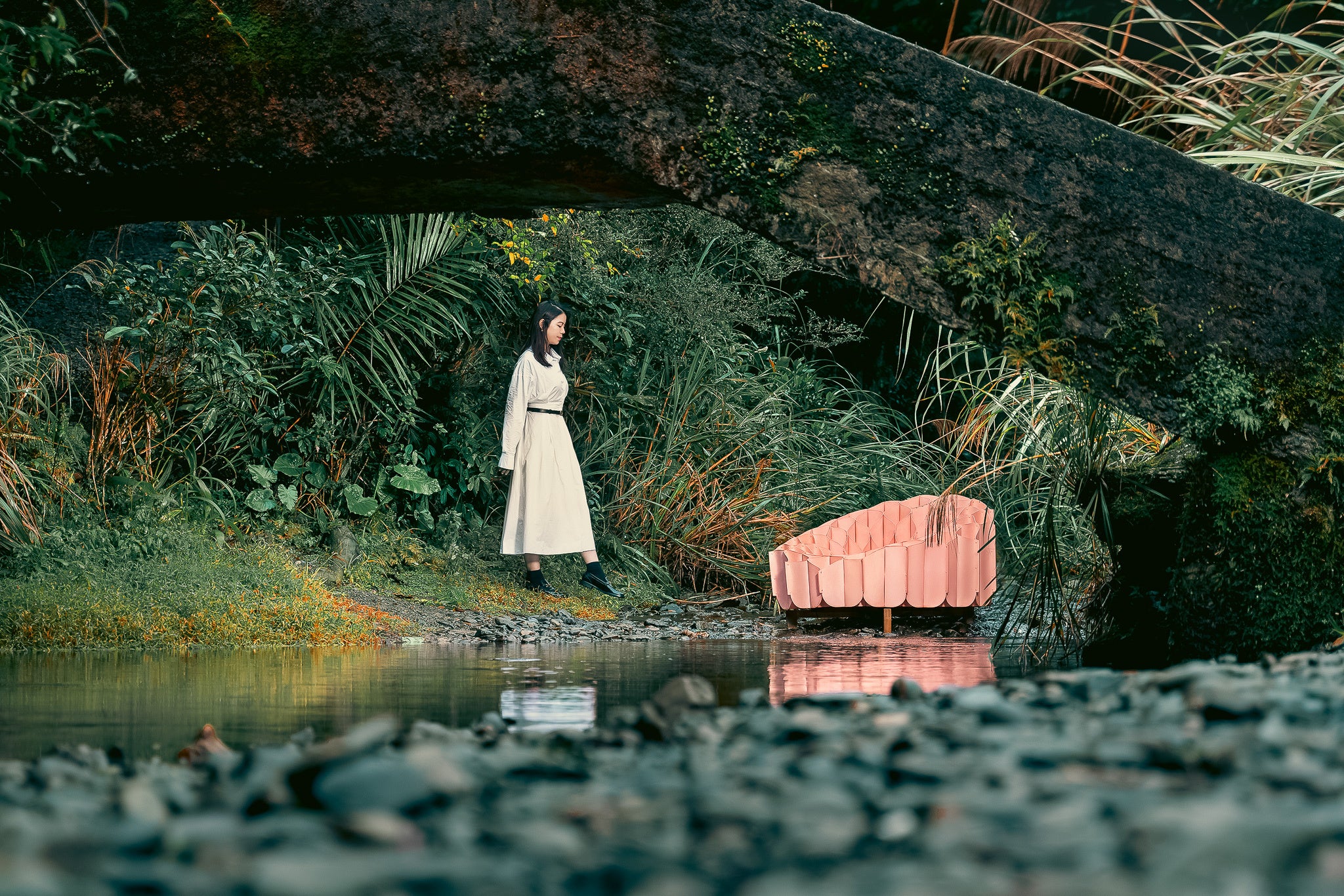 アウトドアチェア「BLOOM」イメージ写真