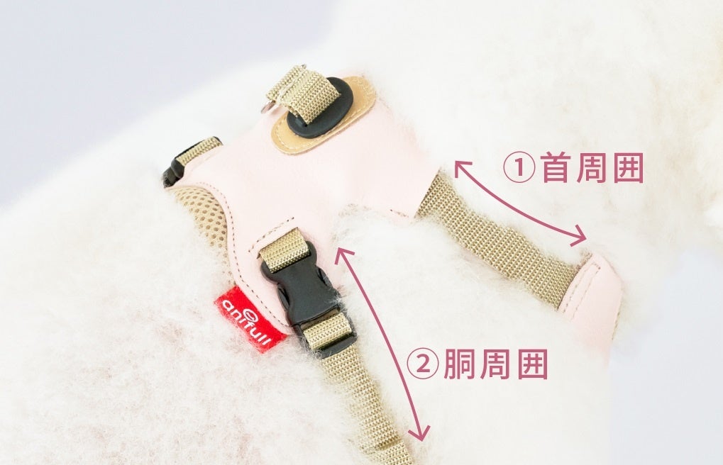 累計約5千個販売の犬用サポーター：気管を圧迫しないハーネス