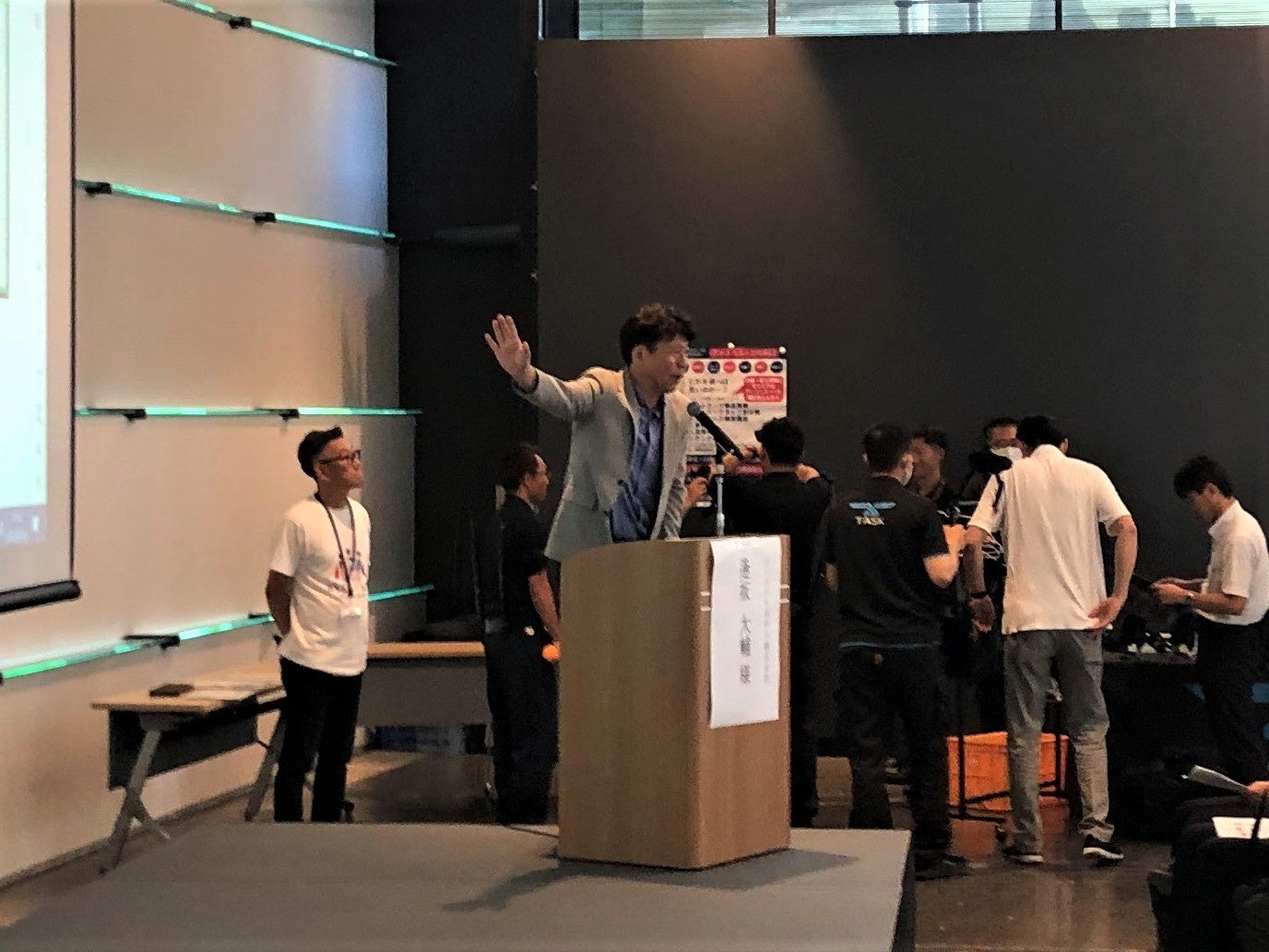 ▲理学療法士・作業療法士：逢坂大輔（おうさかだいすけ 株式会社シーエフロボタス 代表取締役）