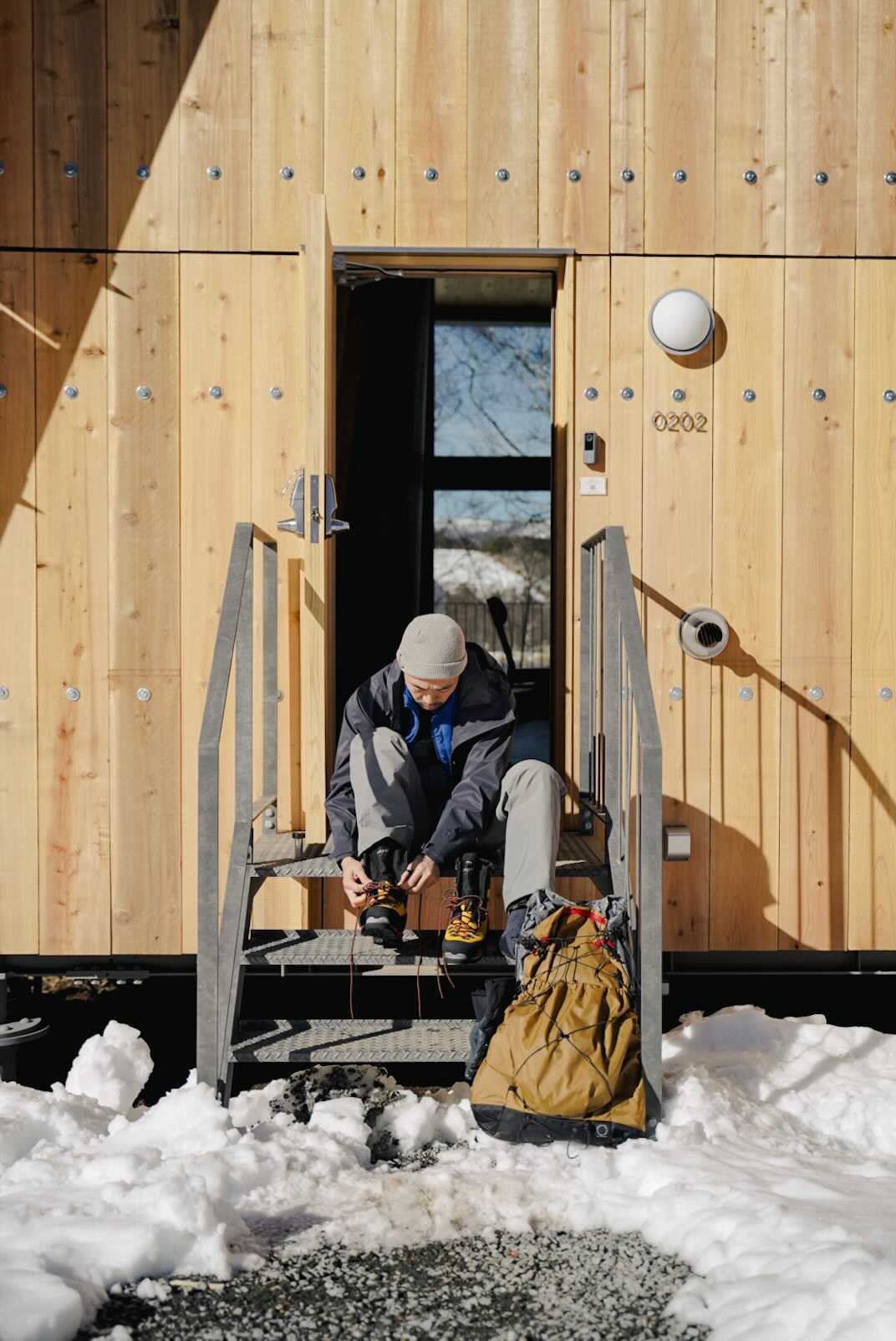 SANU CABINを拠点にハイキングへ出掛ける