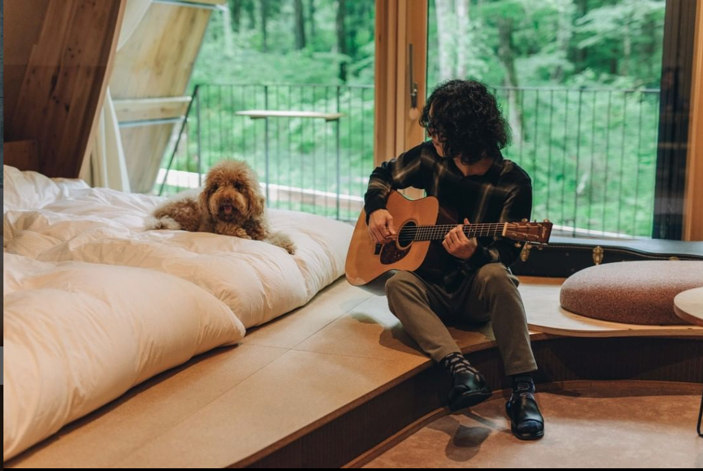 サブスク会員からの声を反映し、愛犬と共に過ごすための「SANU Cabin - Dog Friendly」も拡充