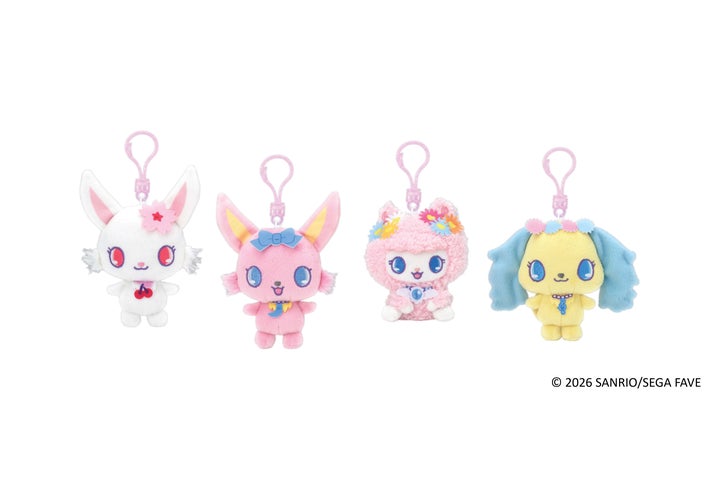 ジュエルペット』のかわいいマスコットがプライズに登場! キラキラの ジュエルペット』のかわいいマスコットがプライズに登場! キラキラの