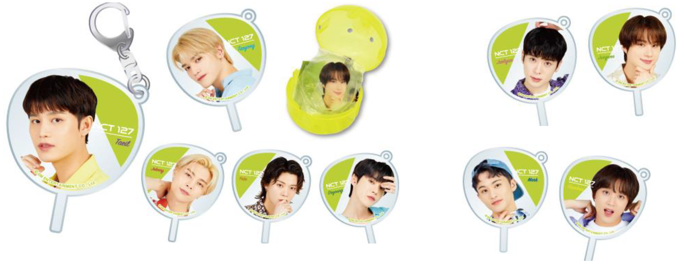 NCT127 モーリーファンタジー ハンガー アクスタ ポーチ ジョンウ テヨン NCT127 モーリーファンタジー ハンガー アクスタ ポーチ
