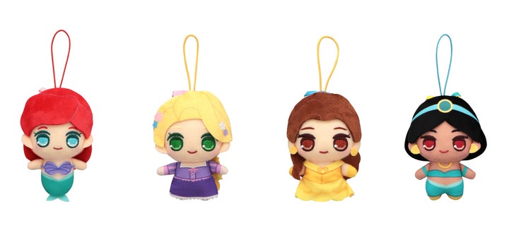 ディズニープリンセスたちのデフォルメされたかわいい限定アイテムが ディズニープリンセスたちのデフォルメされたかわいい限定アイテムが