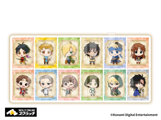 幻想水滸伝 Ⅰ&Ⅱ リマスター モーリースクラッチ 主人公 グッズ 21点 幻想水滸伝 I&II HD リマスター』×MOLLY.ONLINE スクラッチ