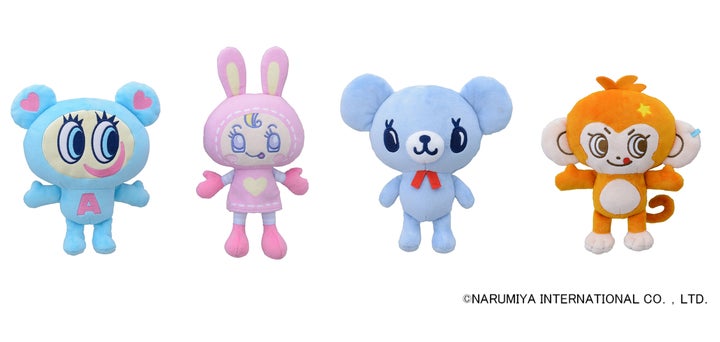 ナルミヤキャラクターズ Mぬいぐるみ 4種セット NARUMIYA ナルミヤキャラクターズ Mぬいぐるみ 4種セット NARUMIYA