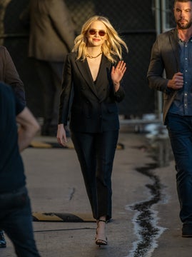 エマ・ストーンが「ジミー・キンメル・ライブ!」にルイ・ヴィトンを着用して出演 エマ・ストーンが「ジミー・キンメル・ライブ!」にルイ・ヴィトンを着用して出演