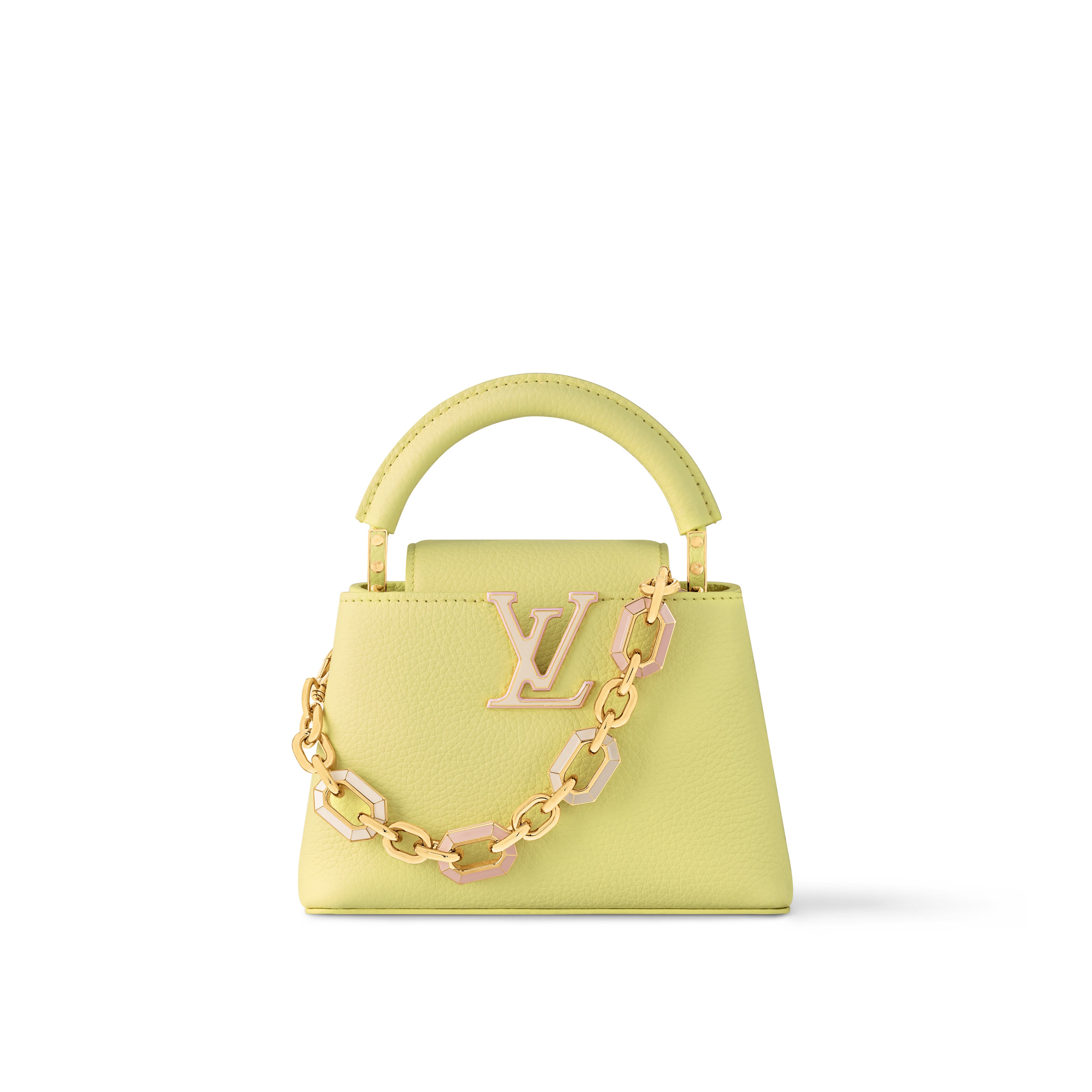ルイ·ヴィトン】アイコンバッグ「カプシーヌ」の爽やかな色合いの新作