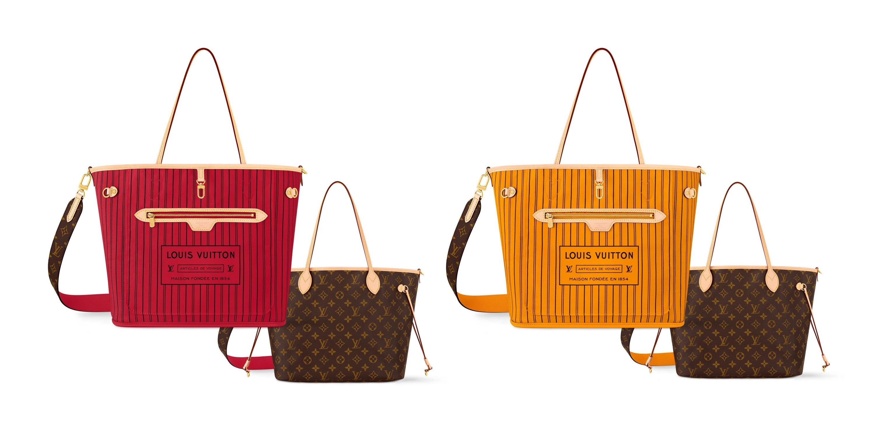 【Louis Vuitton】リバーシブル Neverfull インサイドアウトMM Neverfull Bandoulière Inside Out MM Monogram - Bags and