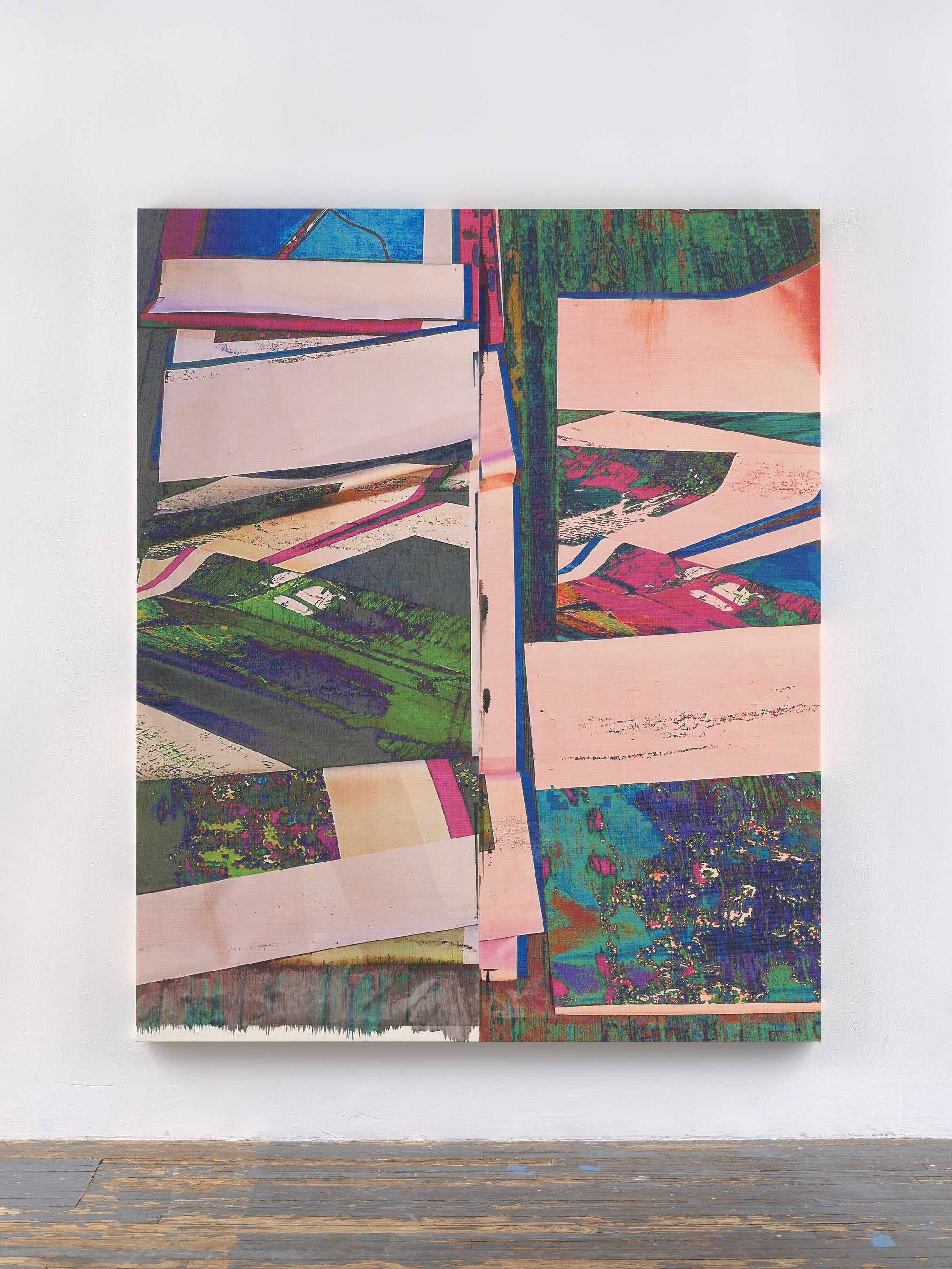 Wade Guyton, Untitled (2022). © Wade Guyton. Courtesy Matthew Marks Gallery