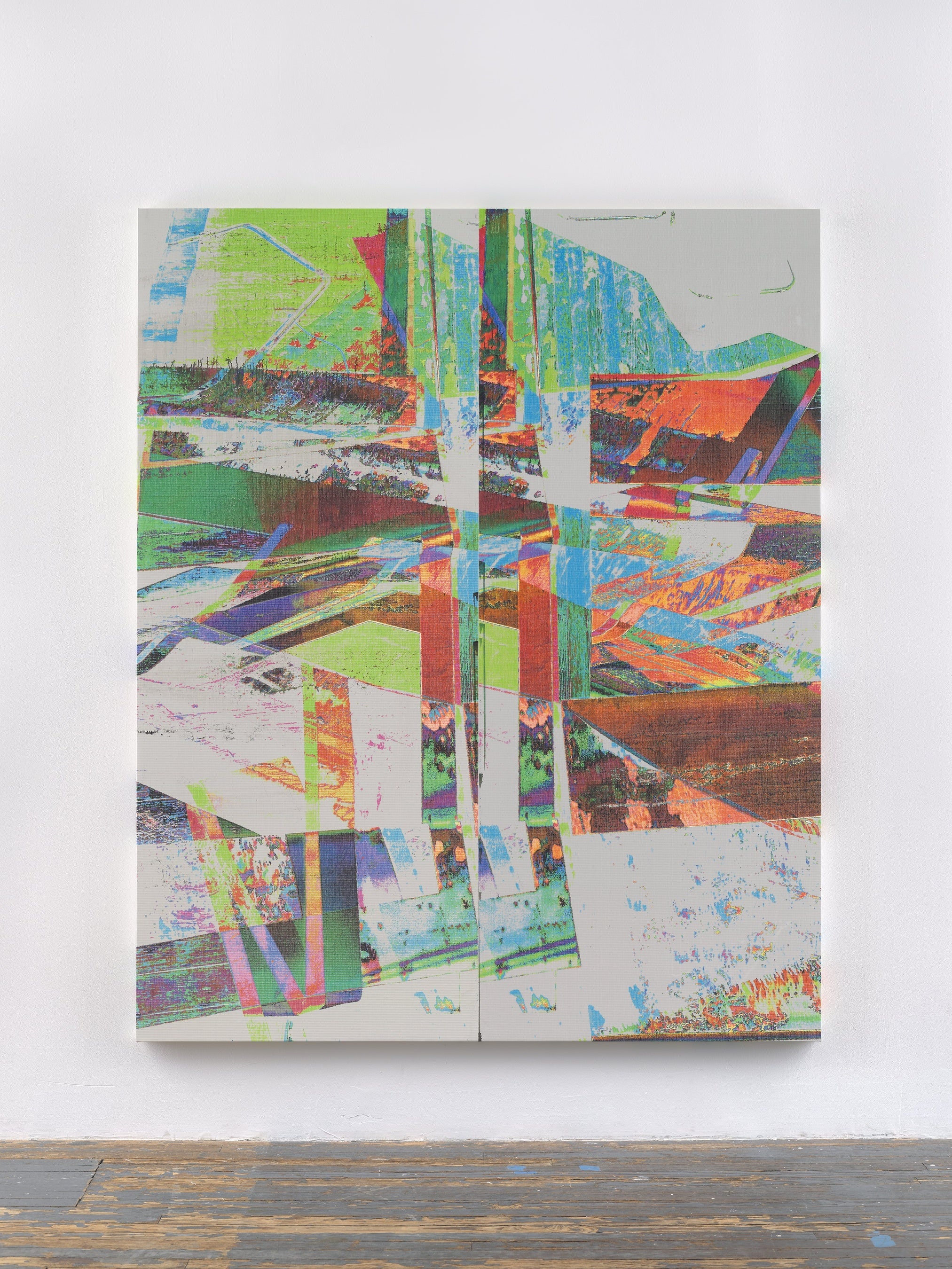 Wade Guyton, Untitled (2022). © Wade Guyton. Courtesy Matthew Marks Gallery