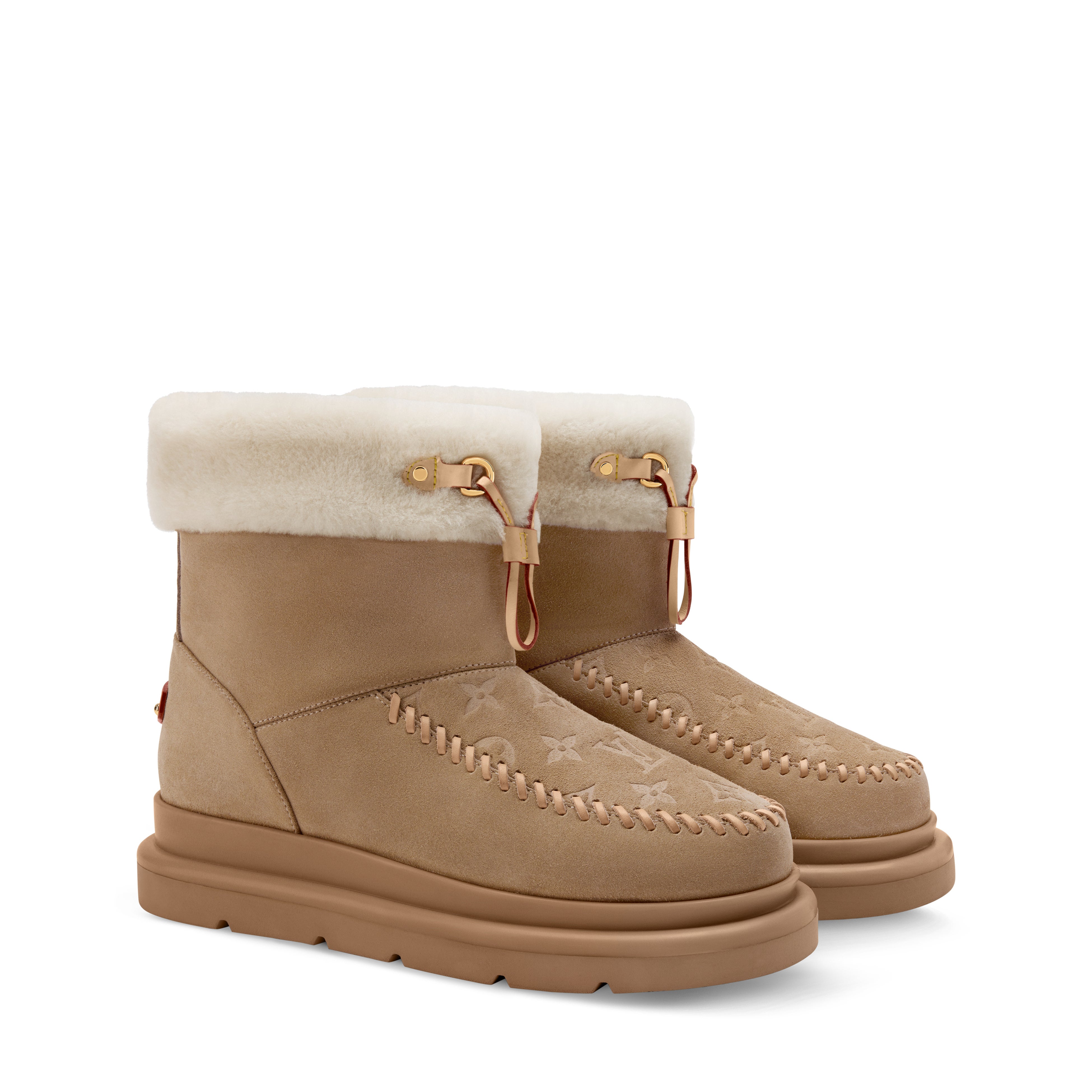 ルイヴィトン ムートンブーツ　louis vuitton シューズ　スニーカー ルイ·ヴィトン】ウィメンズ「LV SKI」コレクションより新作シューズが