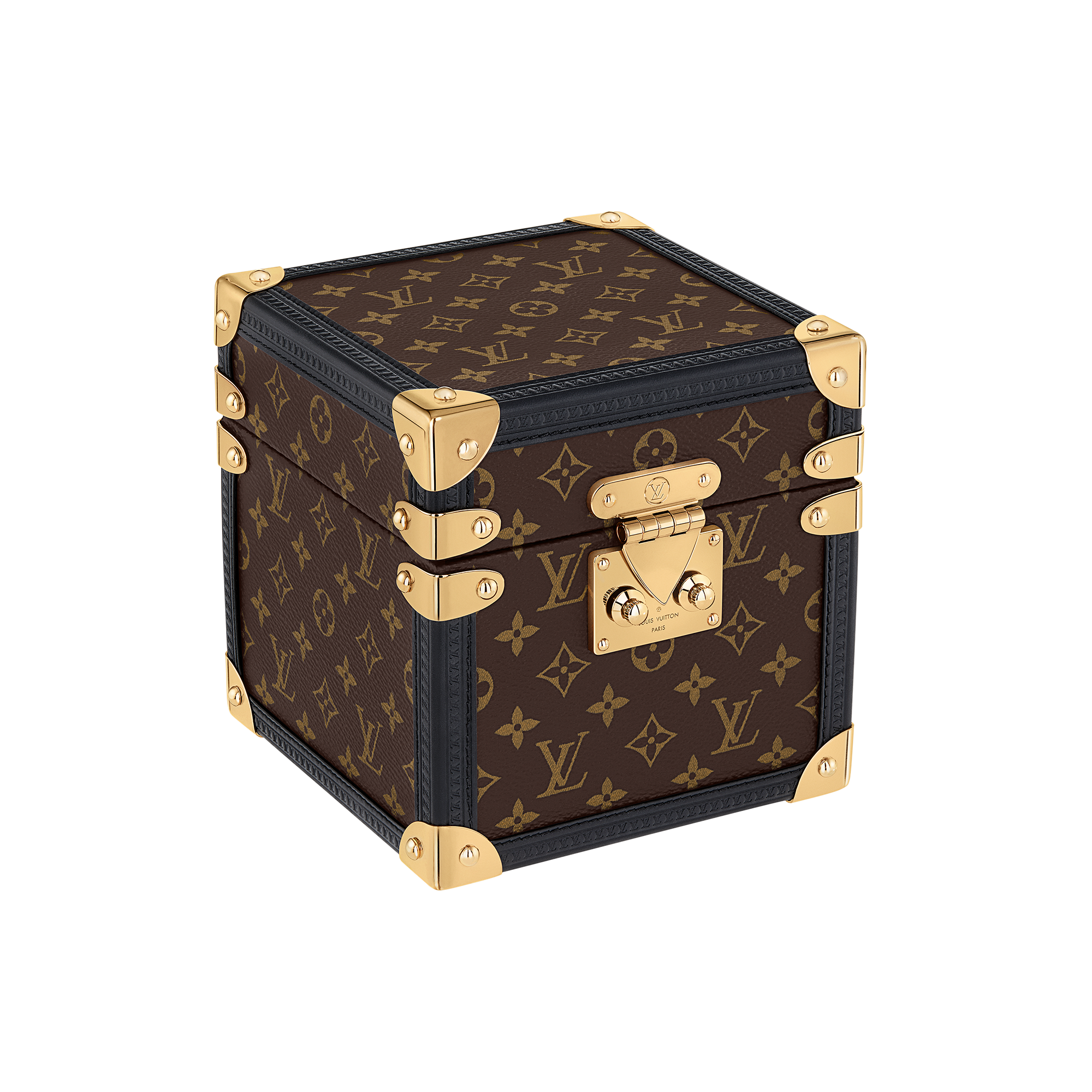 ルイ·ヴィトン】「タンブール デュアル·タイム テーブルクロック