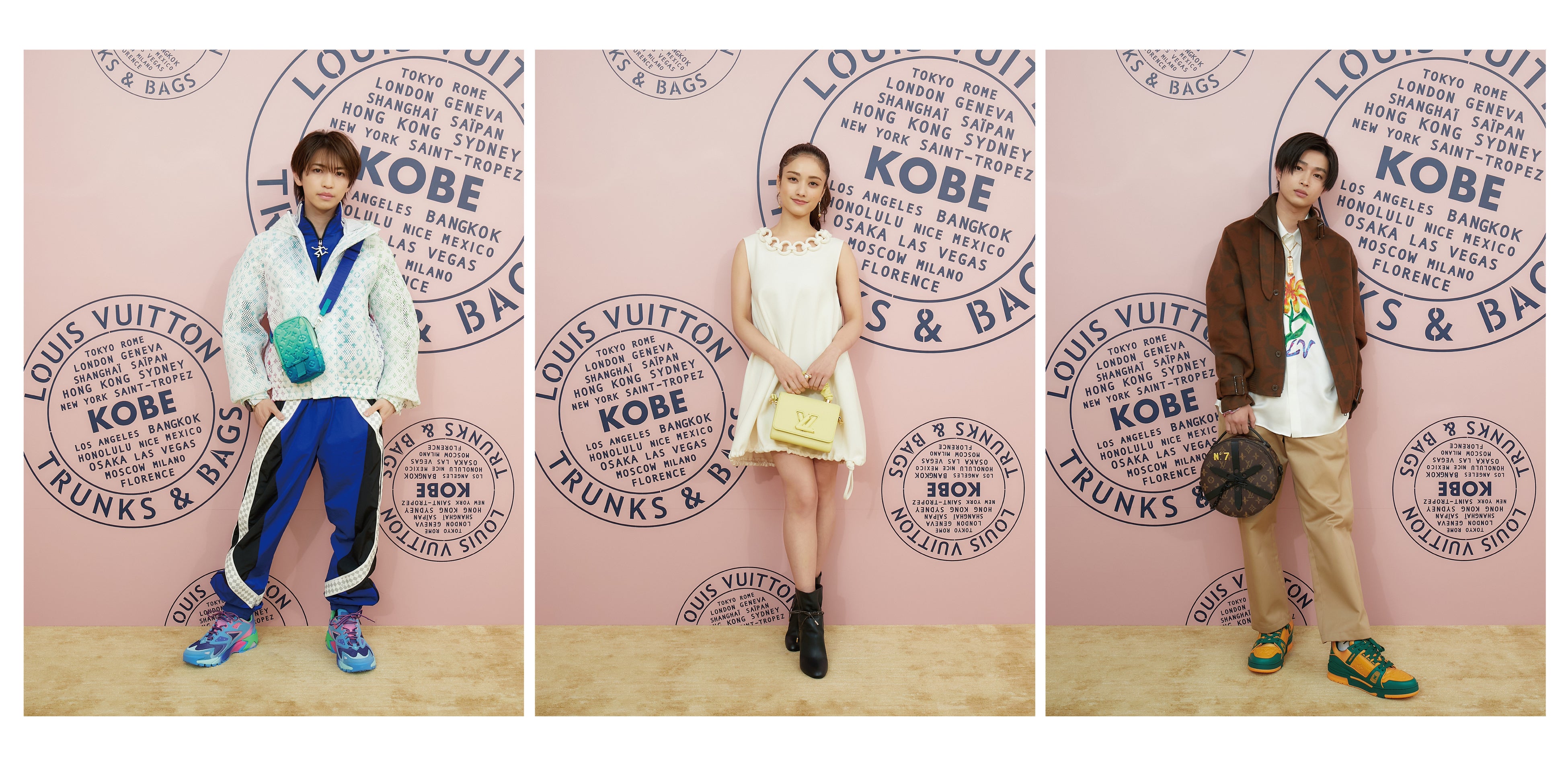 （左から）岩橋玄樹、谷まりあ、曽田陵介