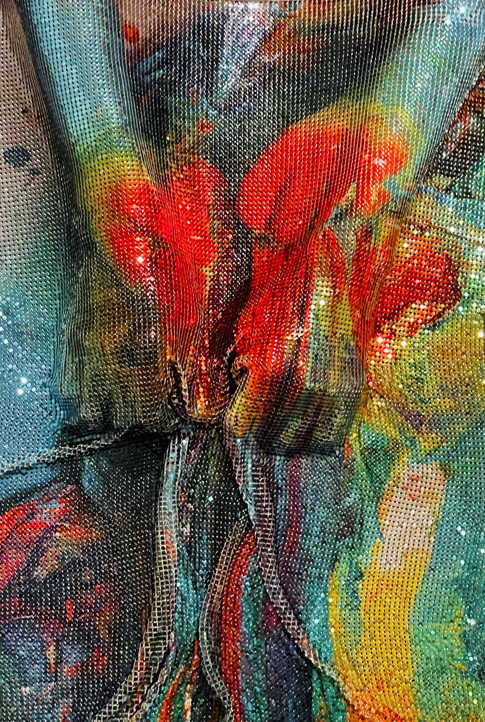 Katharina Grosse, study for Apollo, Apollo (2021). Photo Daniela Gorgens. © Katharina Grosse and VG Bild