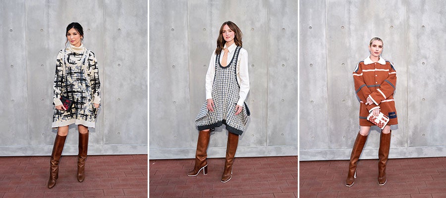 （左から) Gemma Chan (ジェンマ・チャン)、Renate Reinsve（レナーテ・ラインスヴェ）、Emma Roberts（エマ・ロバーツ）