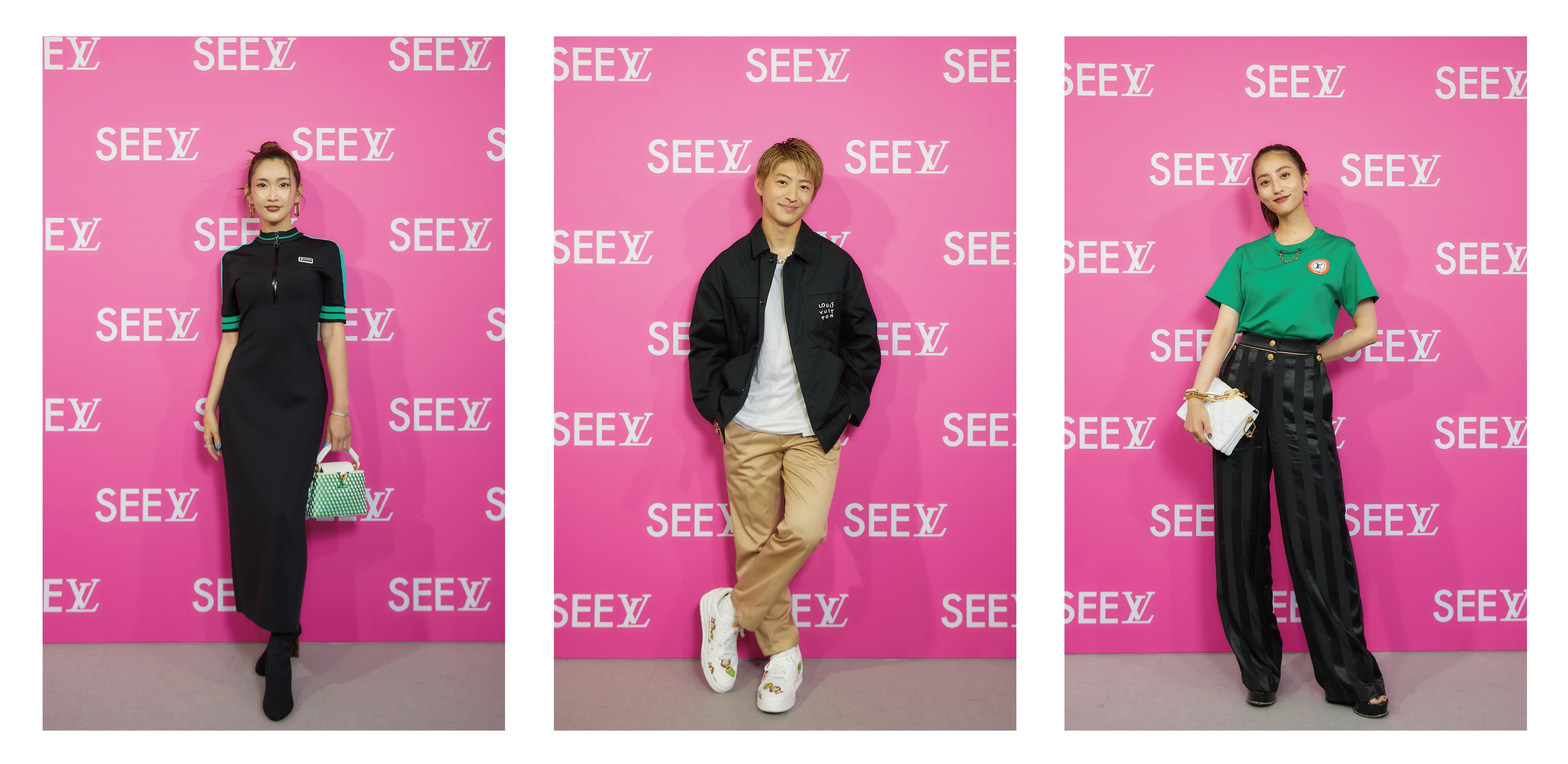 （左から）紗栄子、佐野玲於、堀田茜