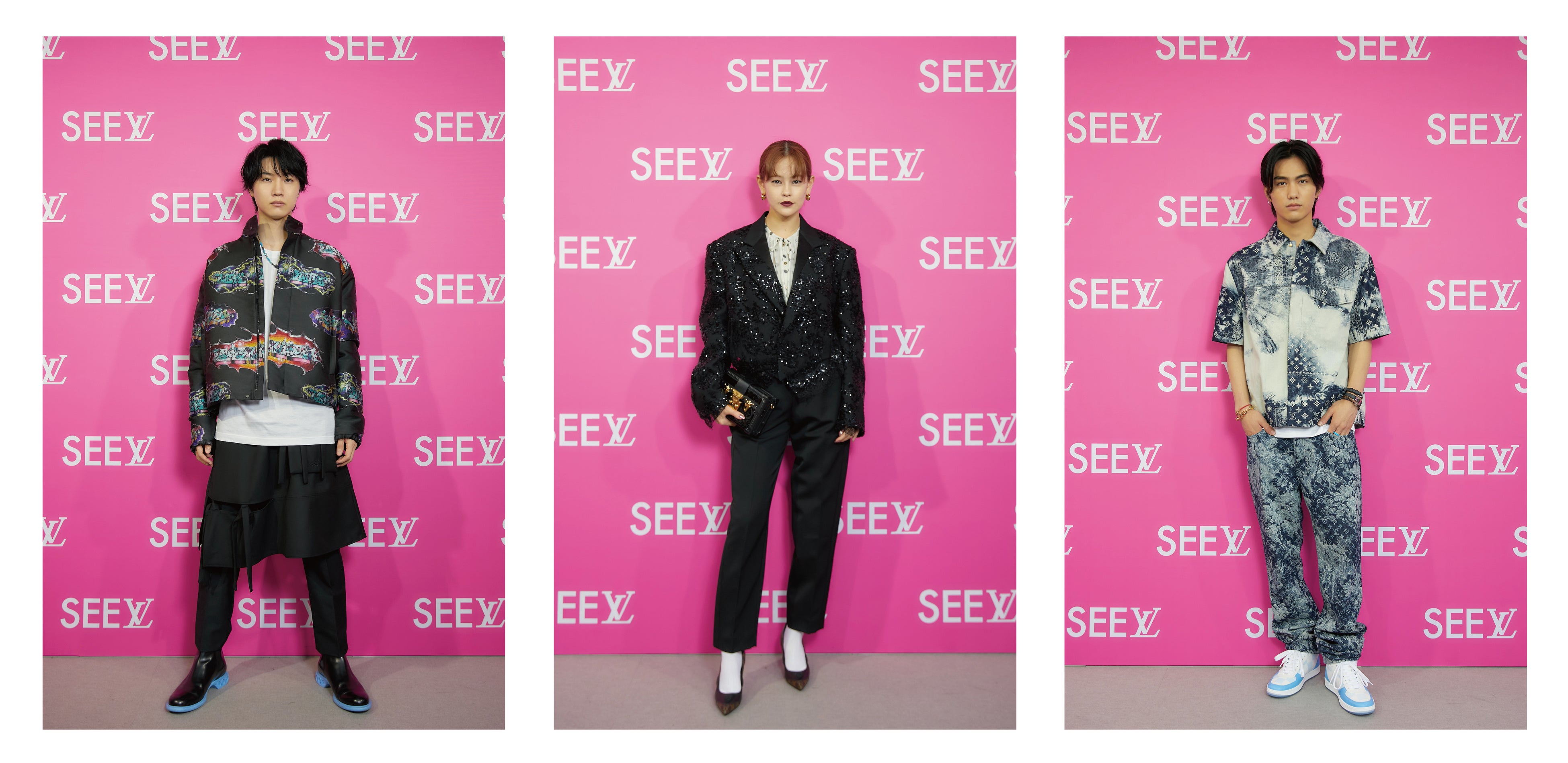 （左から）桜田通、emma、大平修蔵